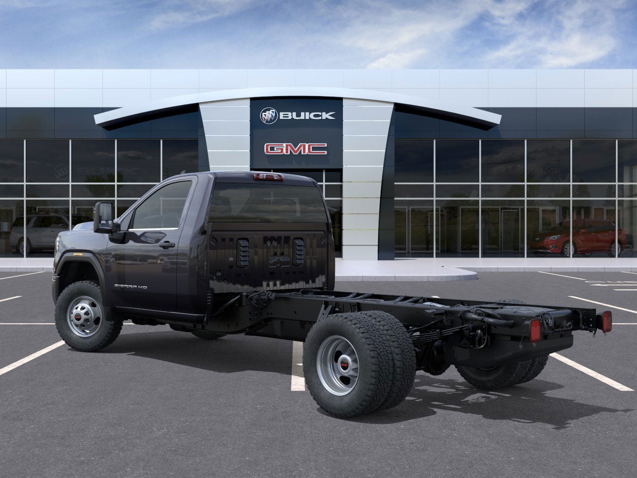 2025 GMC Sierra 3500 HD Chassis Cab Pro 9' 2/3 Dynapro Dump