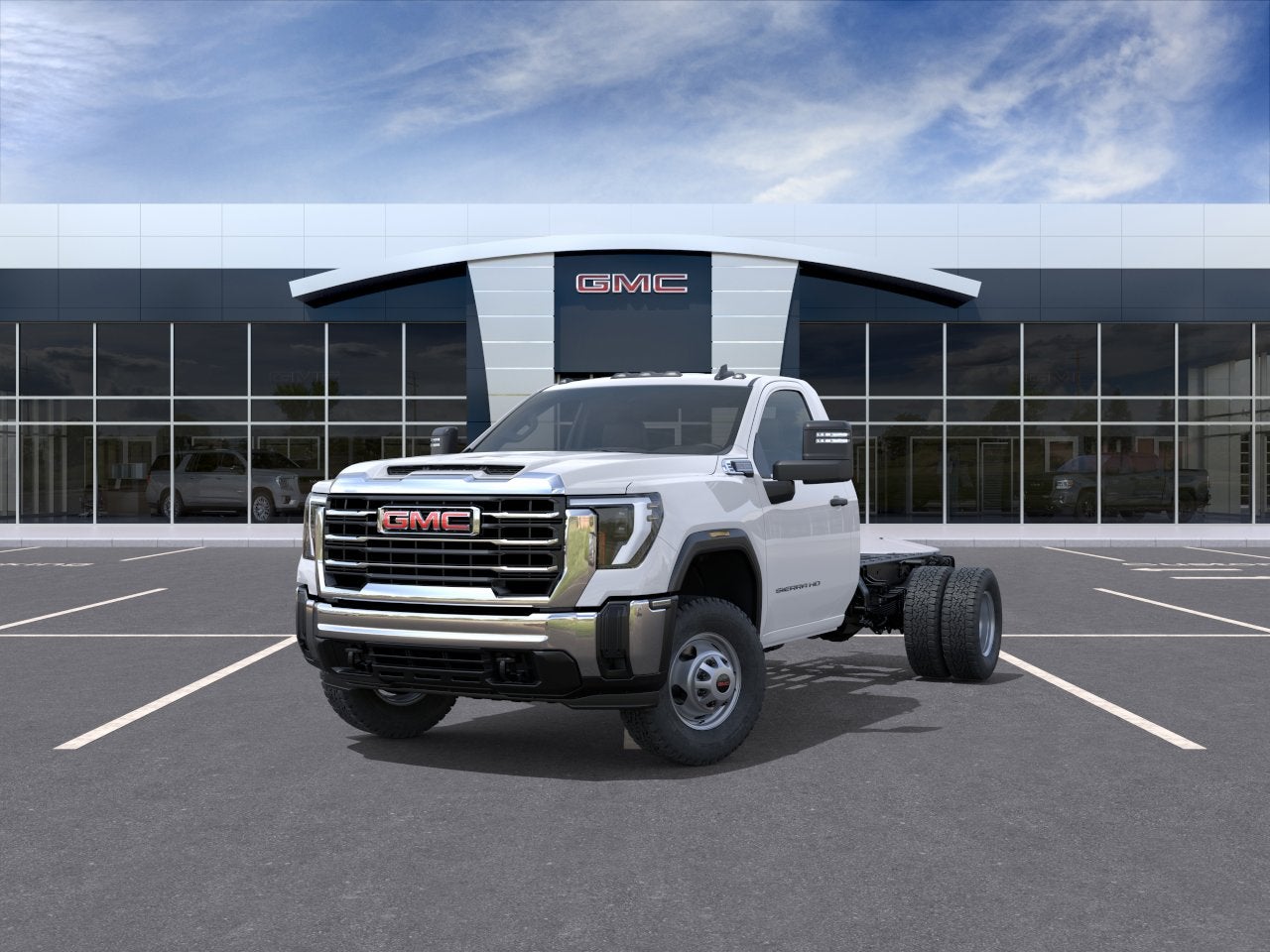 2025 GMC Sierra 3500 HD Chassis Cab Pro 9' 2/3 Dynapro Dump