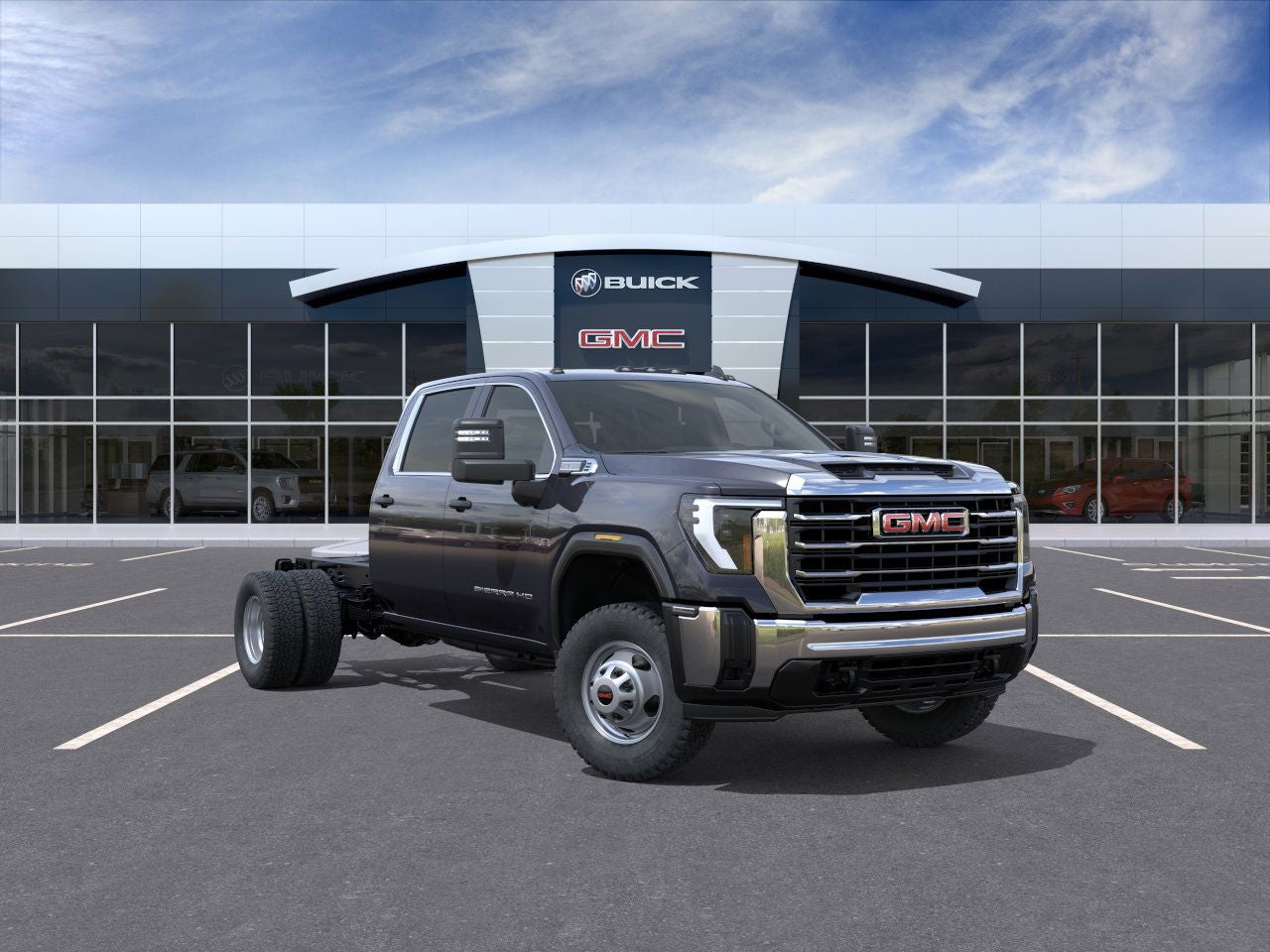 2025 GMC Sierra 3500 HD Chassis Cab Pro 9' 2/3 Dynapro Dump