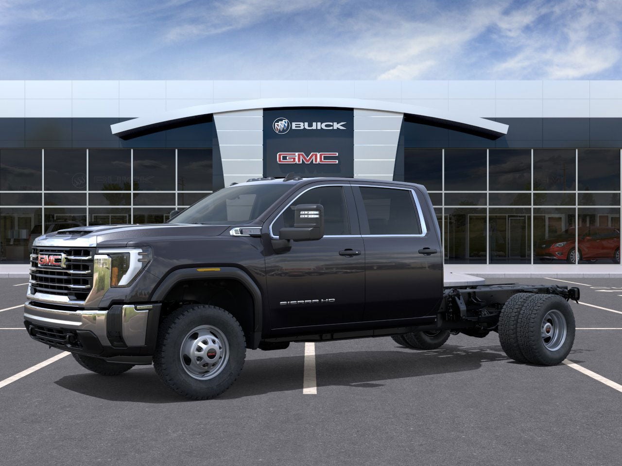 2025 GMC Sierra 3500 HD Chassis Cab Pro 9' 2/3 Dynapro Dump