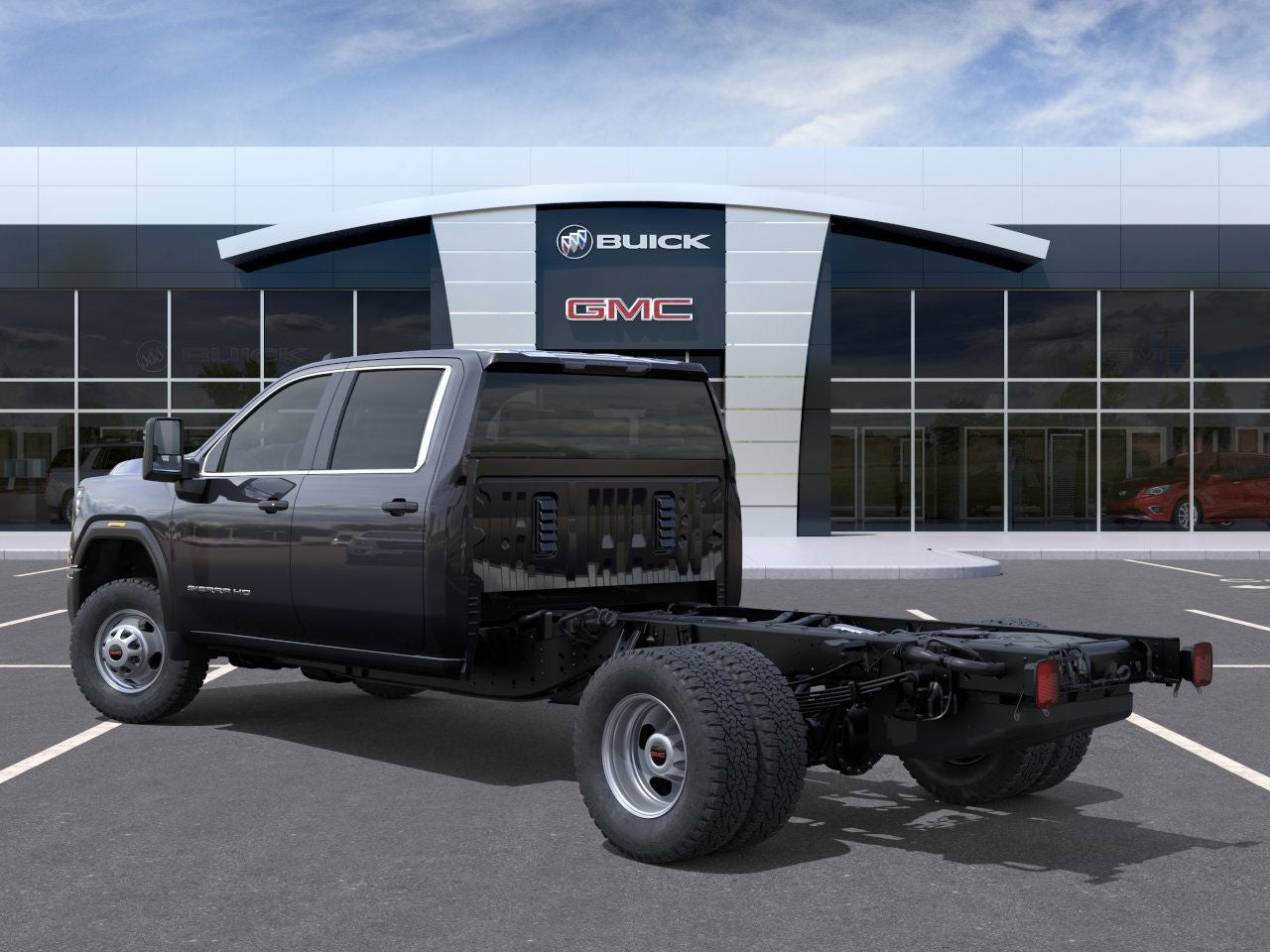 2025 GMC Sierra 3500 HD Chassis Cab Pro 9' 2/3 Dynapro Dump