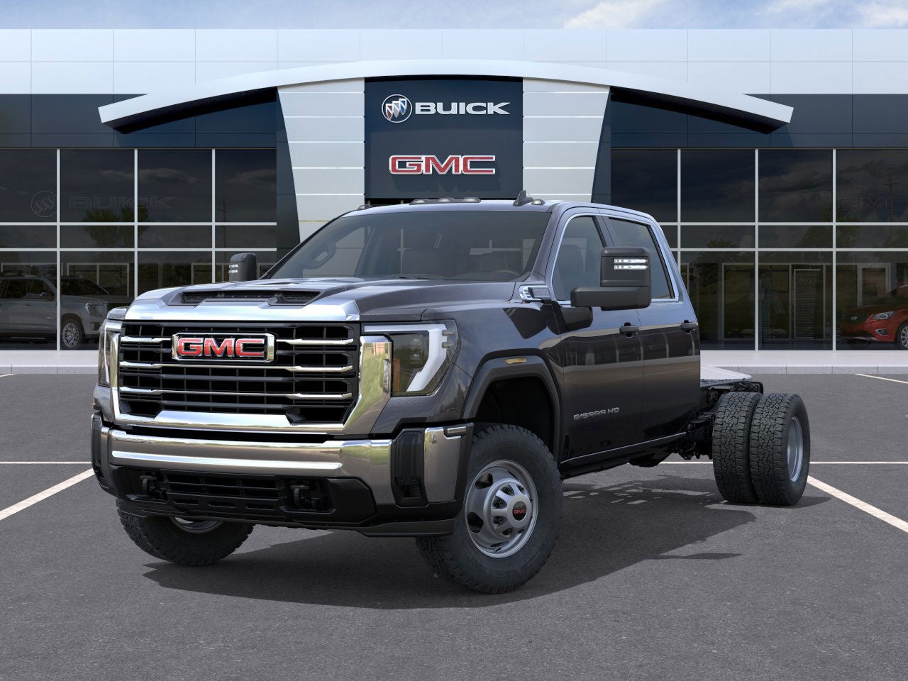 2025 GMC Sierra 3500 HD Chassis Cab Pro 9' 2/3 Dynapro Dump