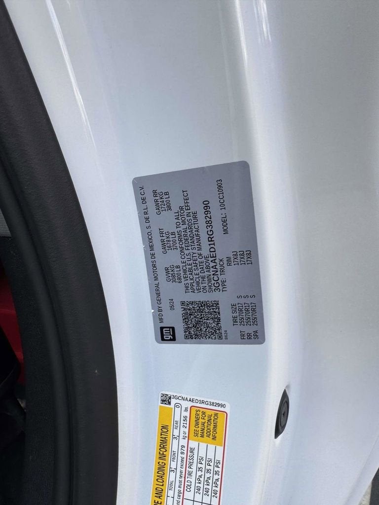 2024 Chevrolet Silverado 1500 WT