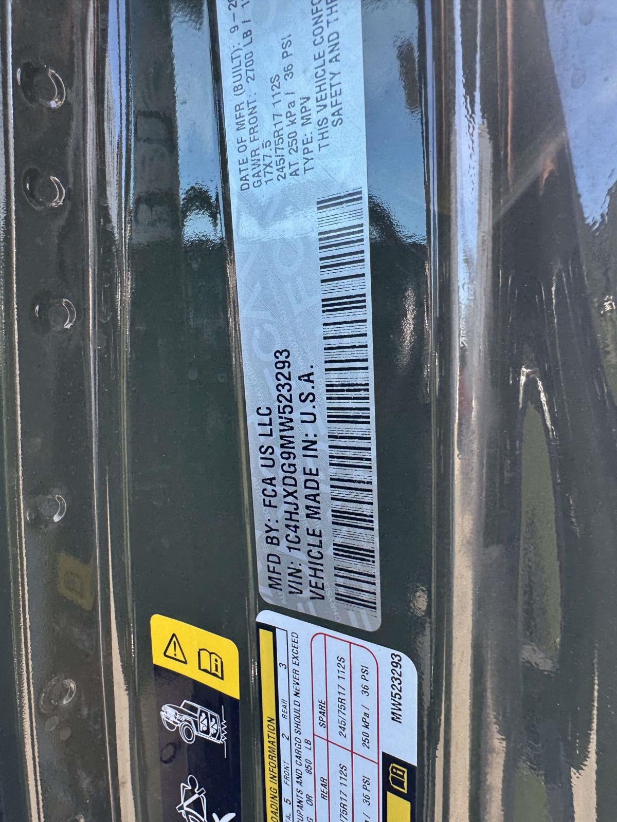 2021 Jeep Wrangler Unlimited Sport S