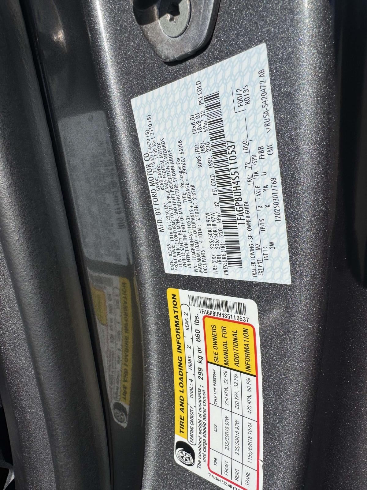 2025 Ford Mustang EcoBoost Premium