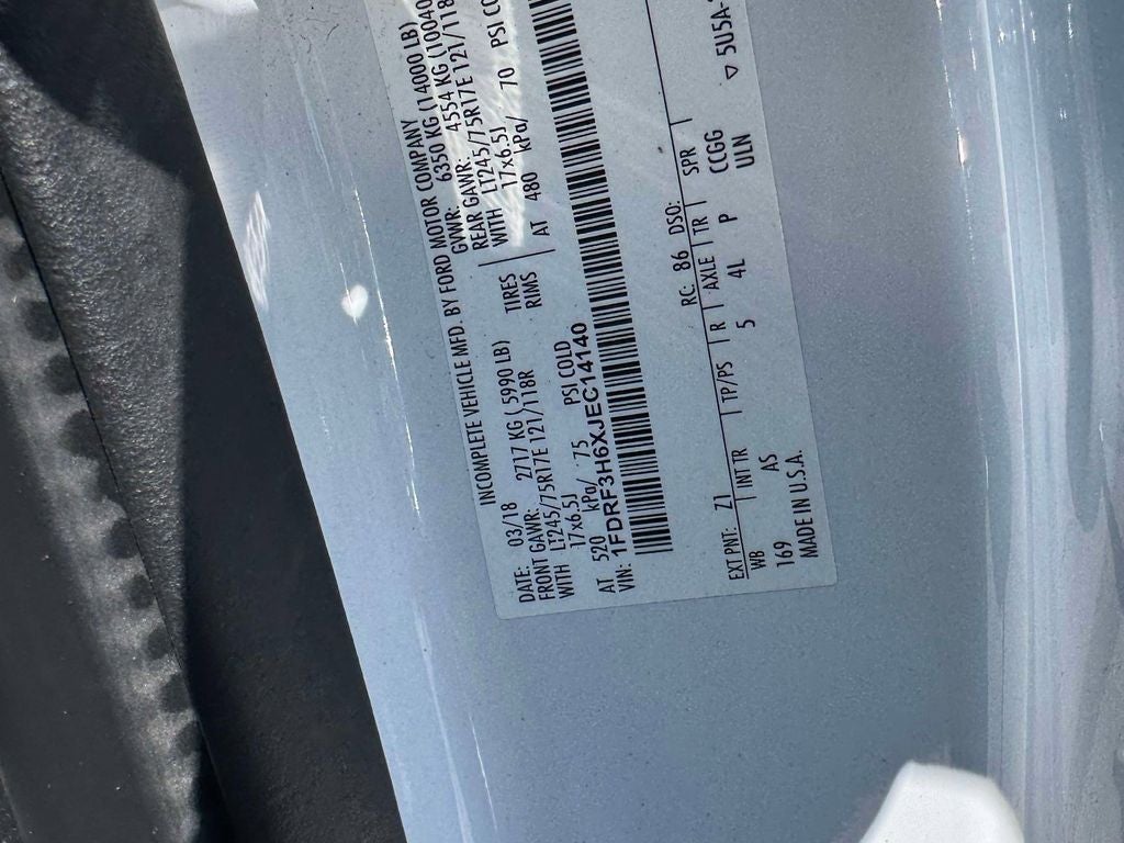 2018 Ford F-350SD XL DRW