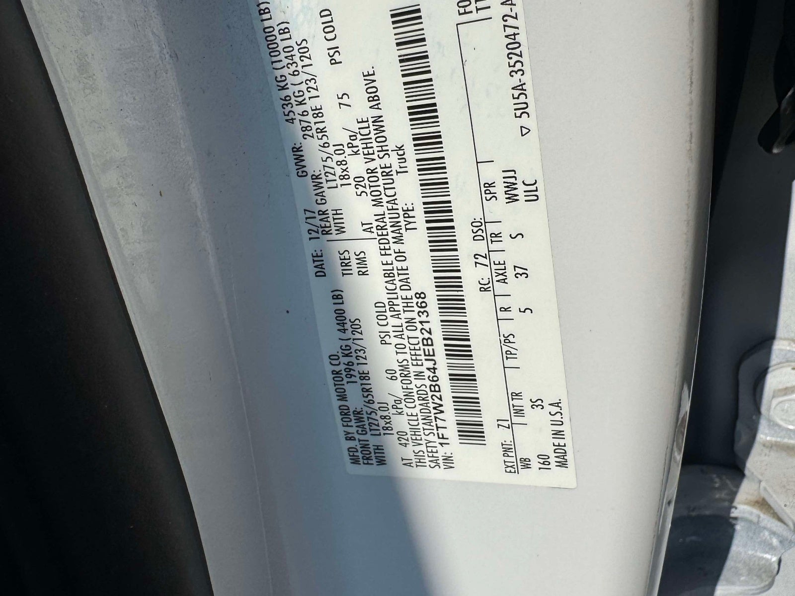 2018 Ford F-250SD XLT