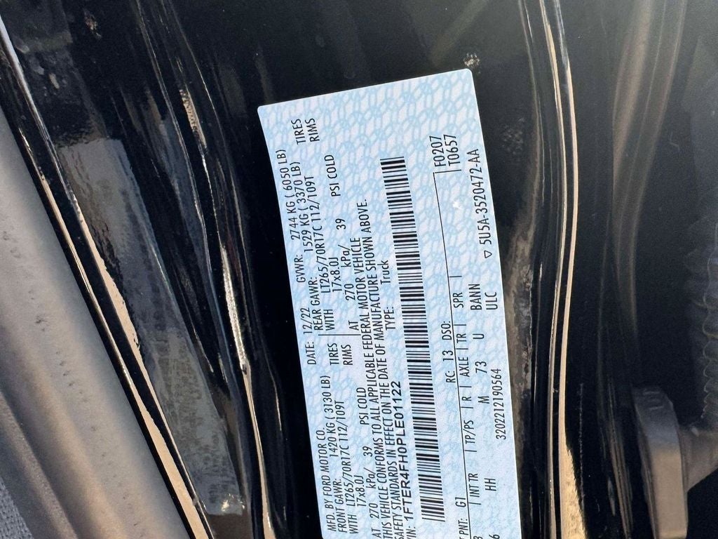 2023 Ford Ranger Lariat TREMOR