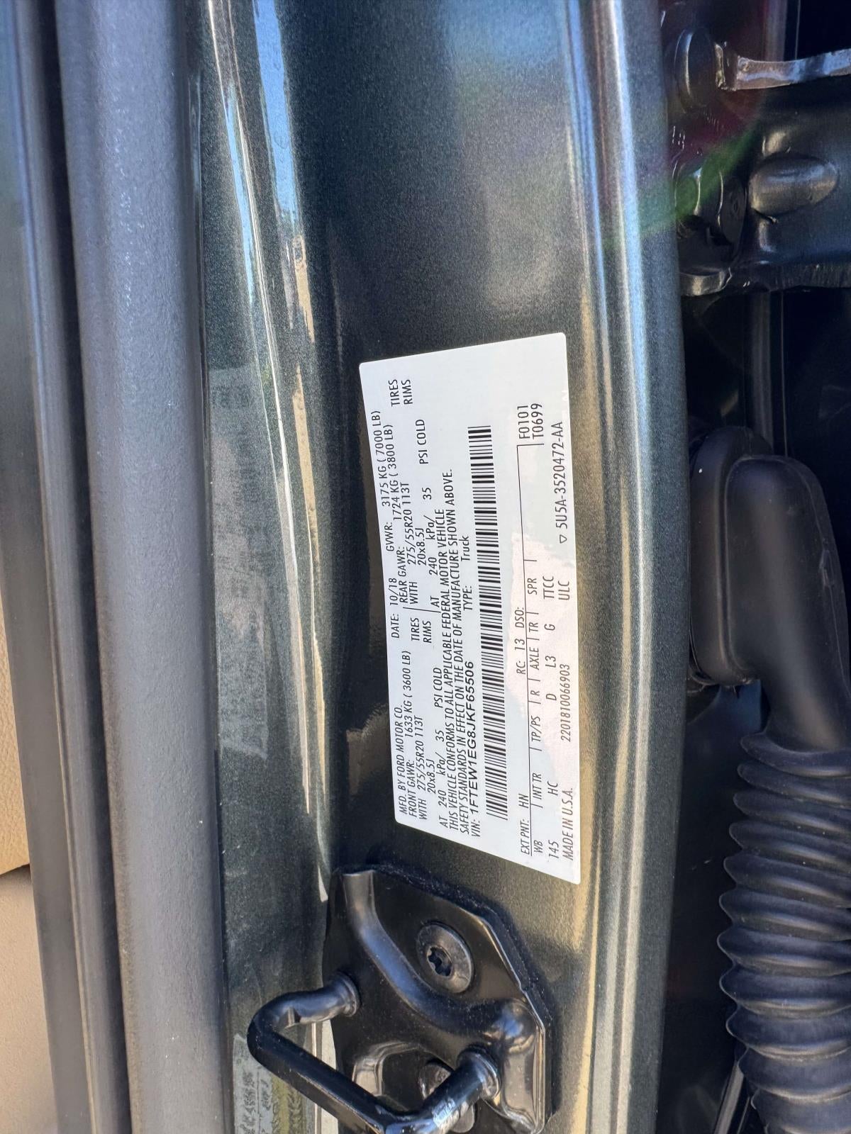 2018 Ford F-150 Lariat
