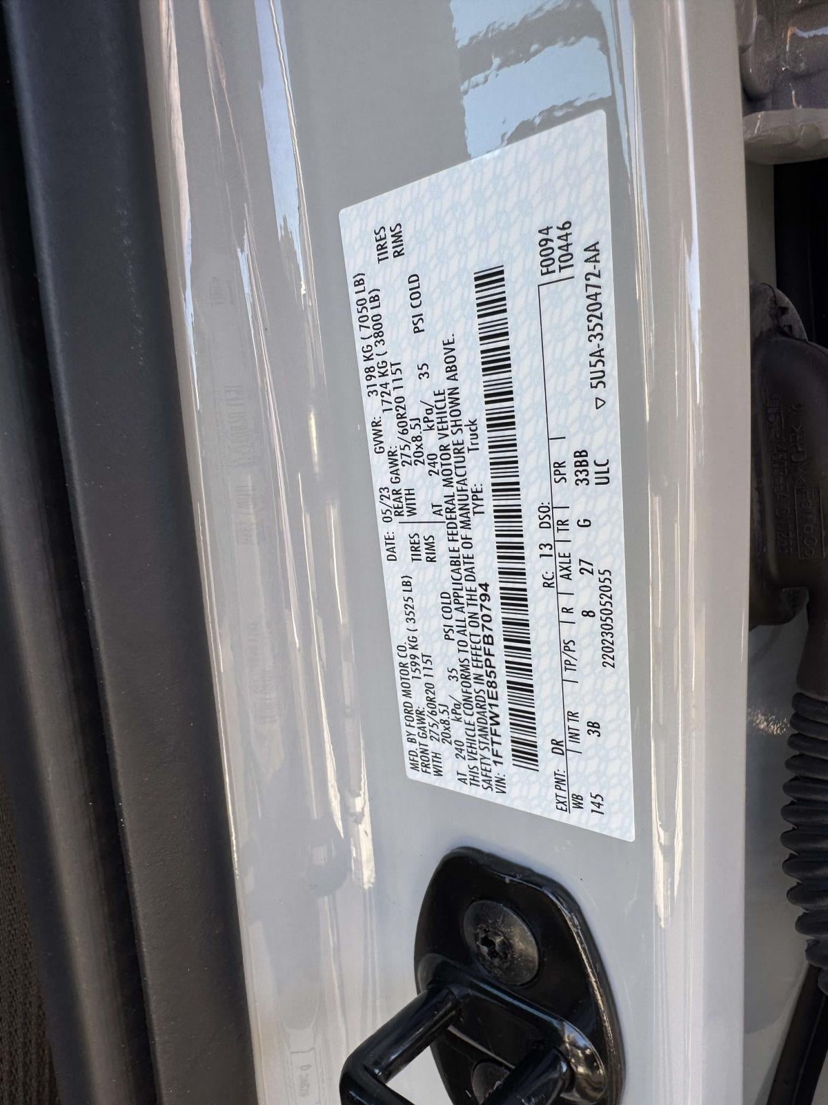 2023 Ford F-150 Platinum