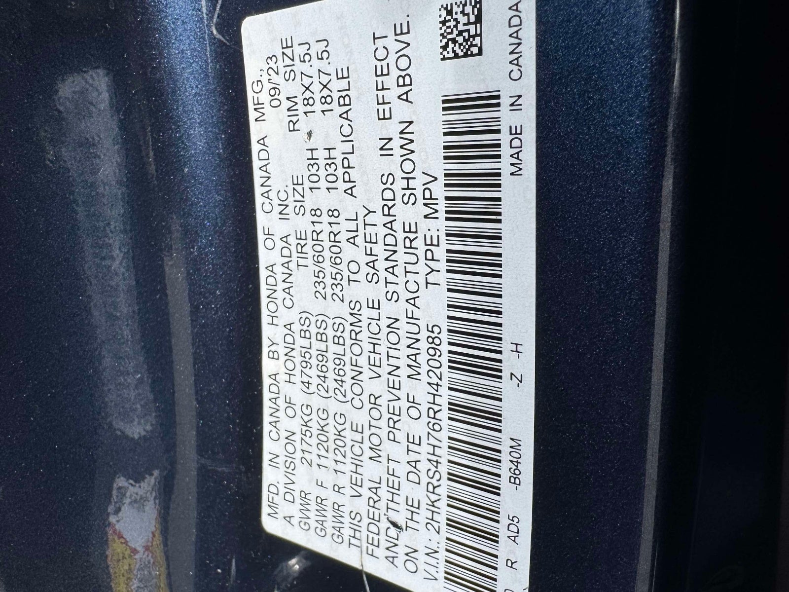 2024 Honda CR-V EX-L