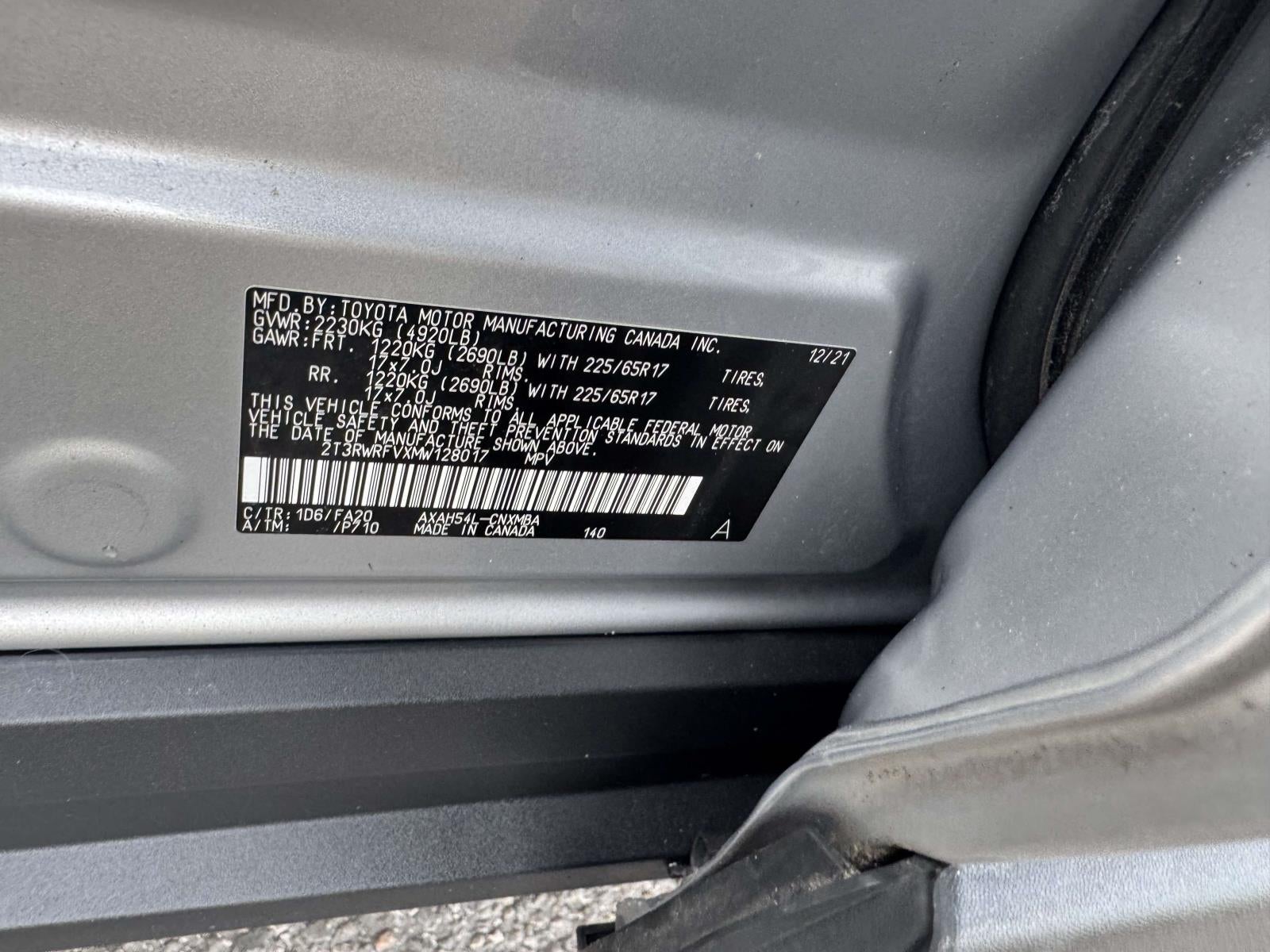 2021 Toyota RAV4 Hybrid XLE