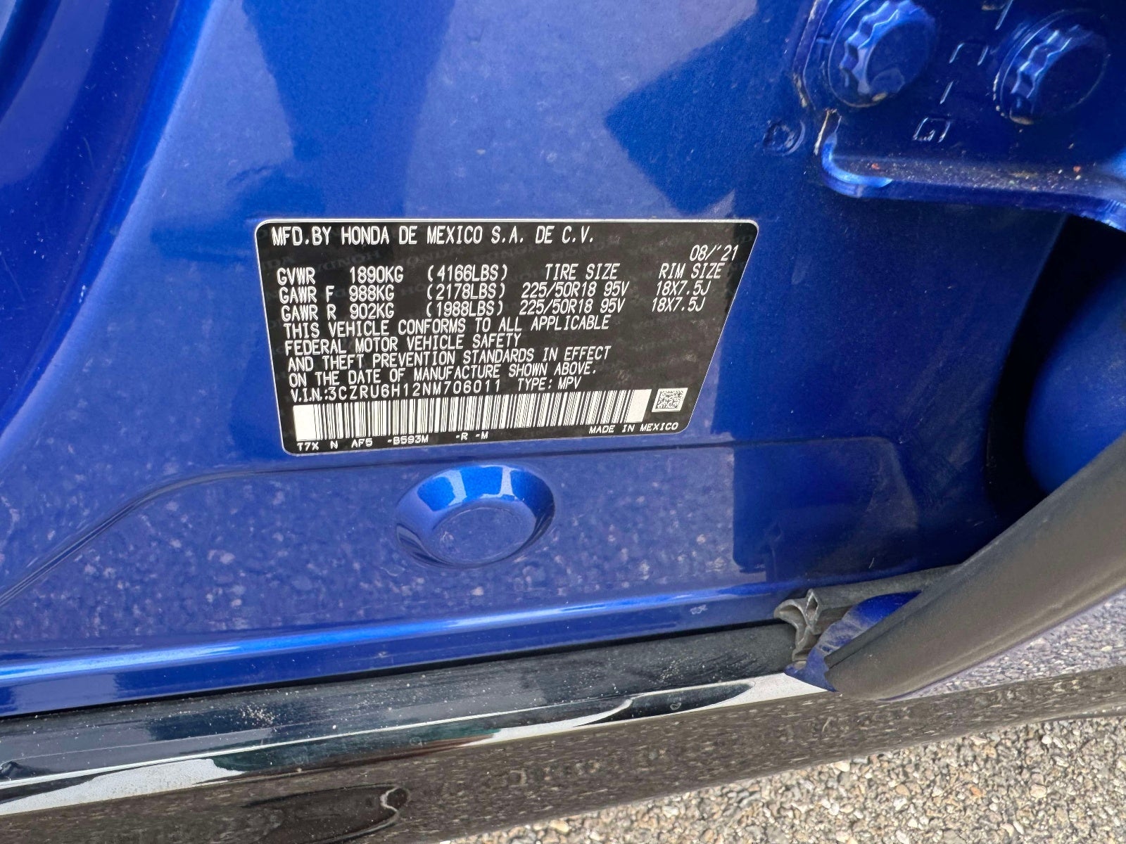 2022 Honda HR-V Sport