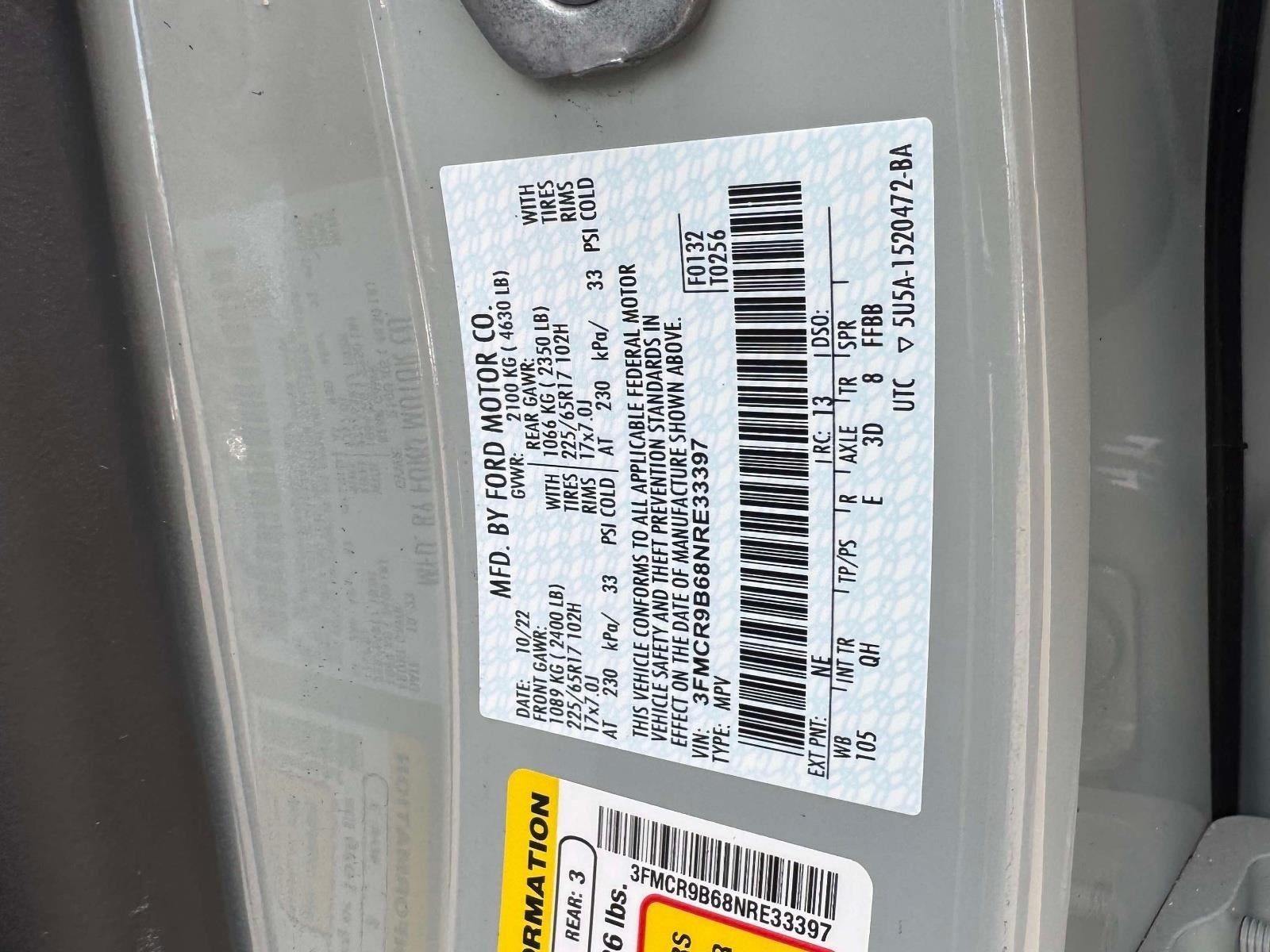 2022 Ford Bronco Sport Big Bend