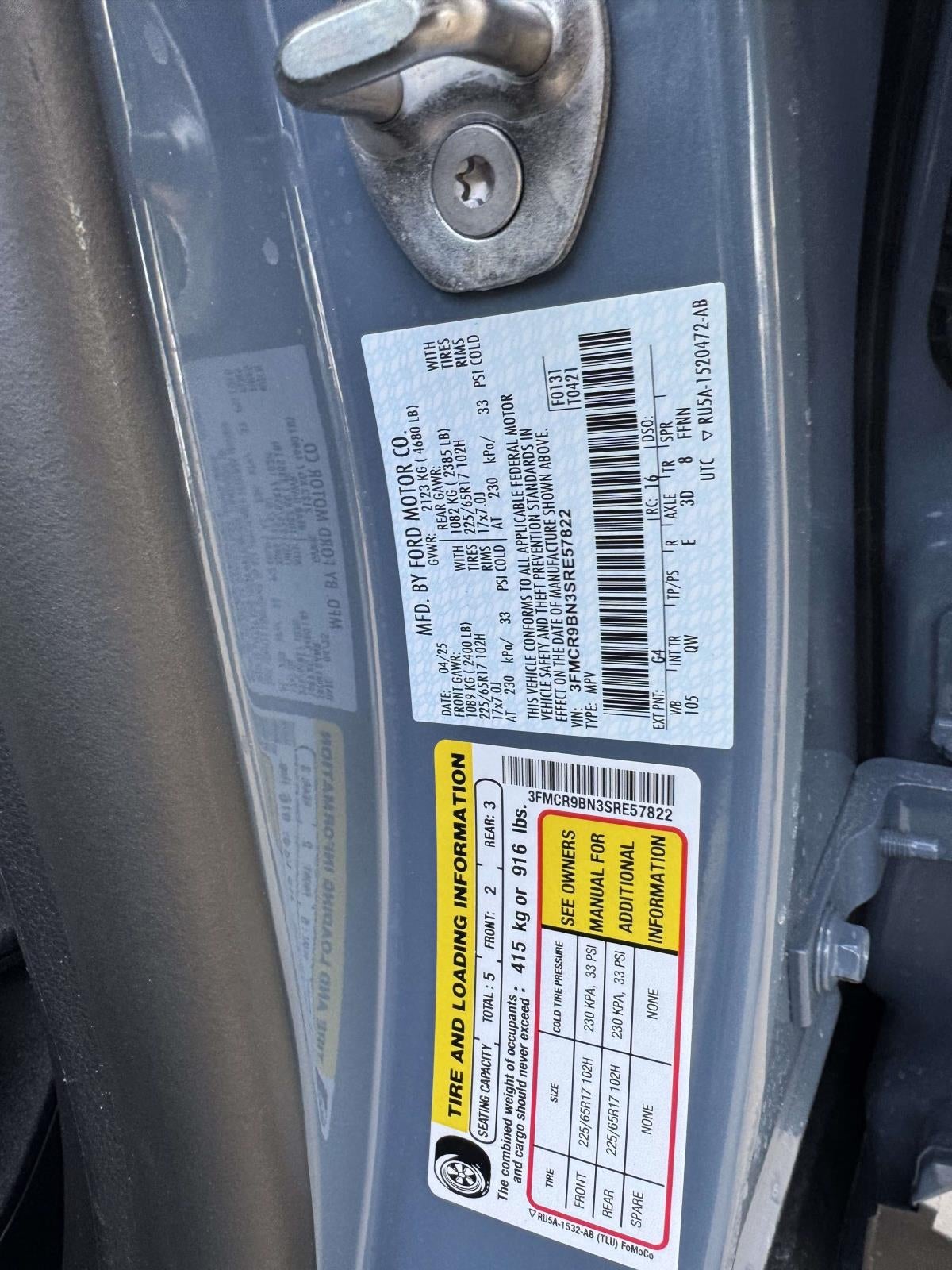 2025 Ford Bronco Sport Big Bend