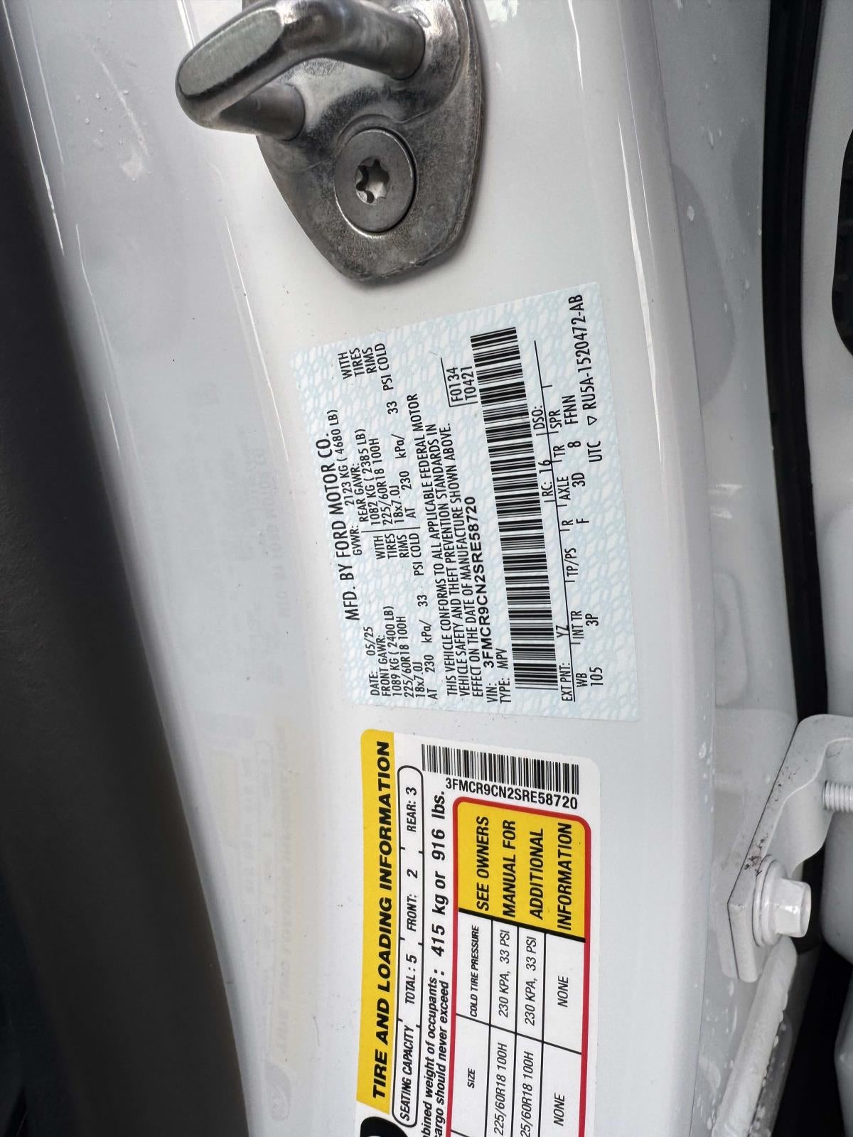 2025 Ford Bronco Sport Outer Banks