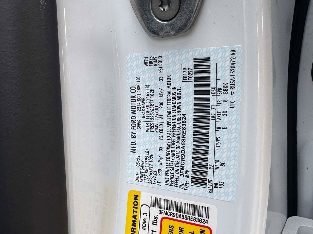 2025 Ford Bronco Sport Badlands