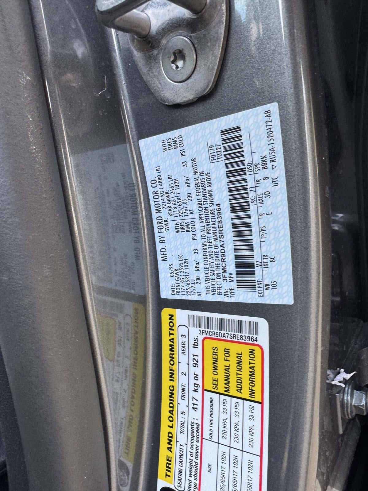 2025 Ford Bronco Sport Badlands