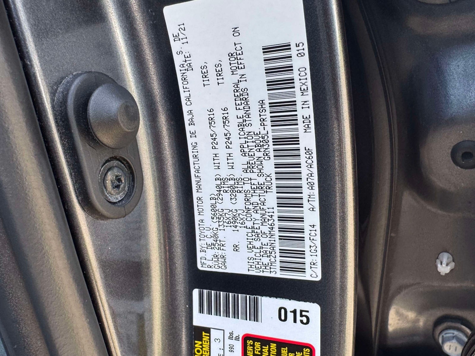 2022 Toyota Tacoma SR5 V6