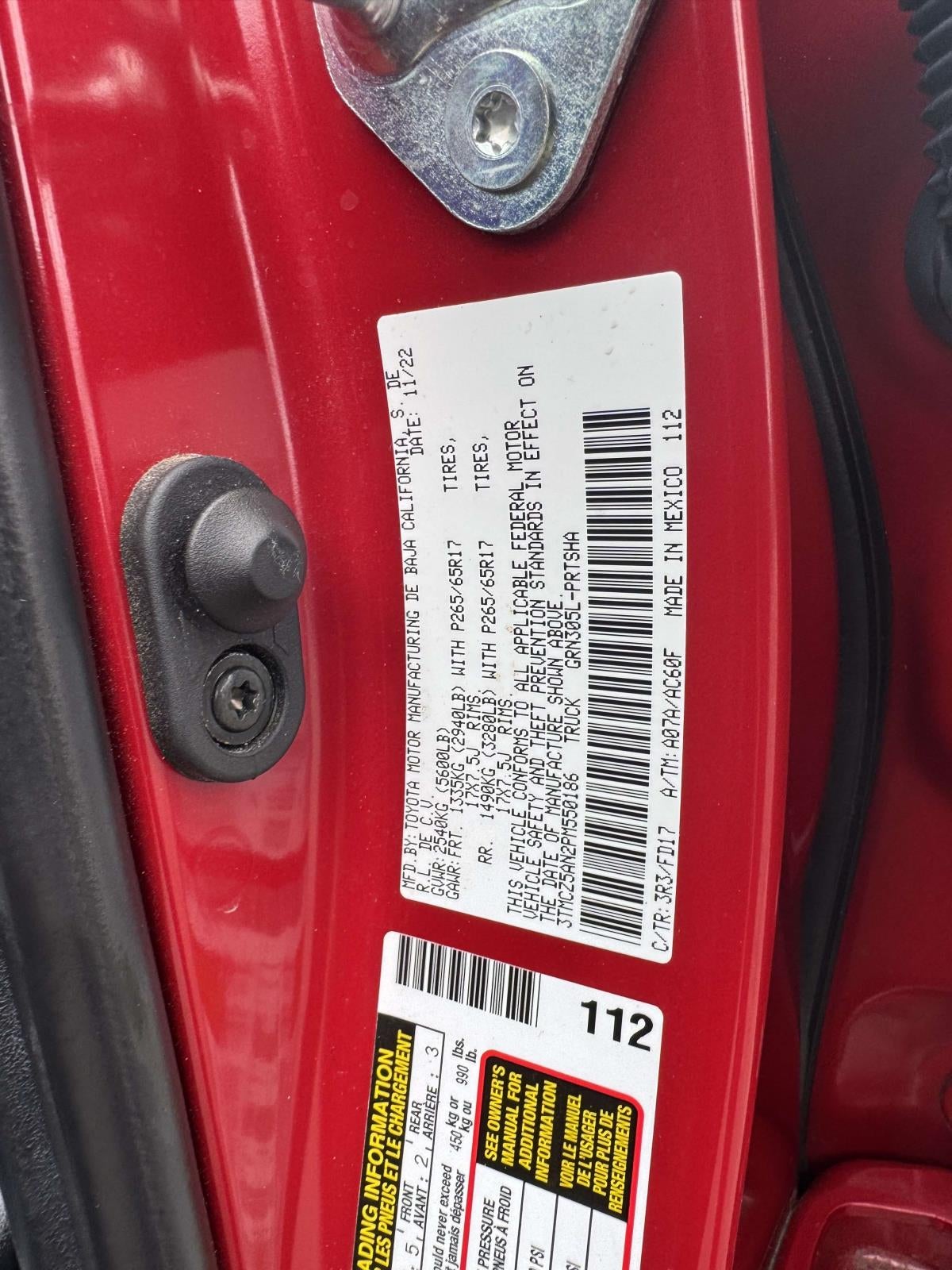 2023 Toyota Tacoma TRD Sport V6