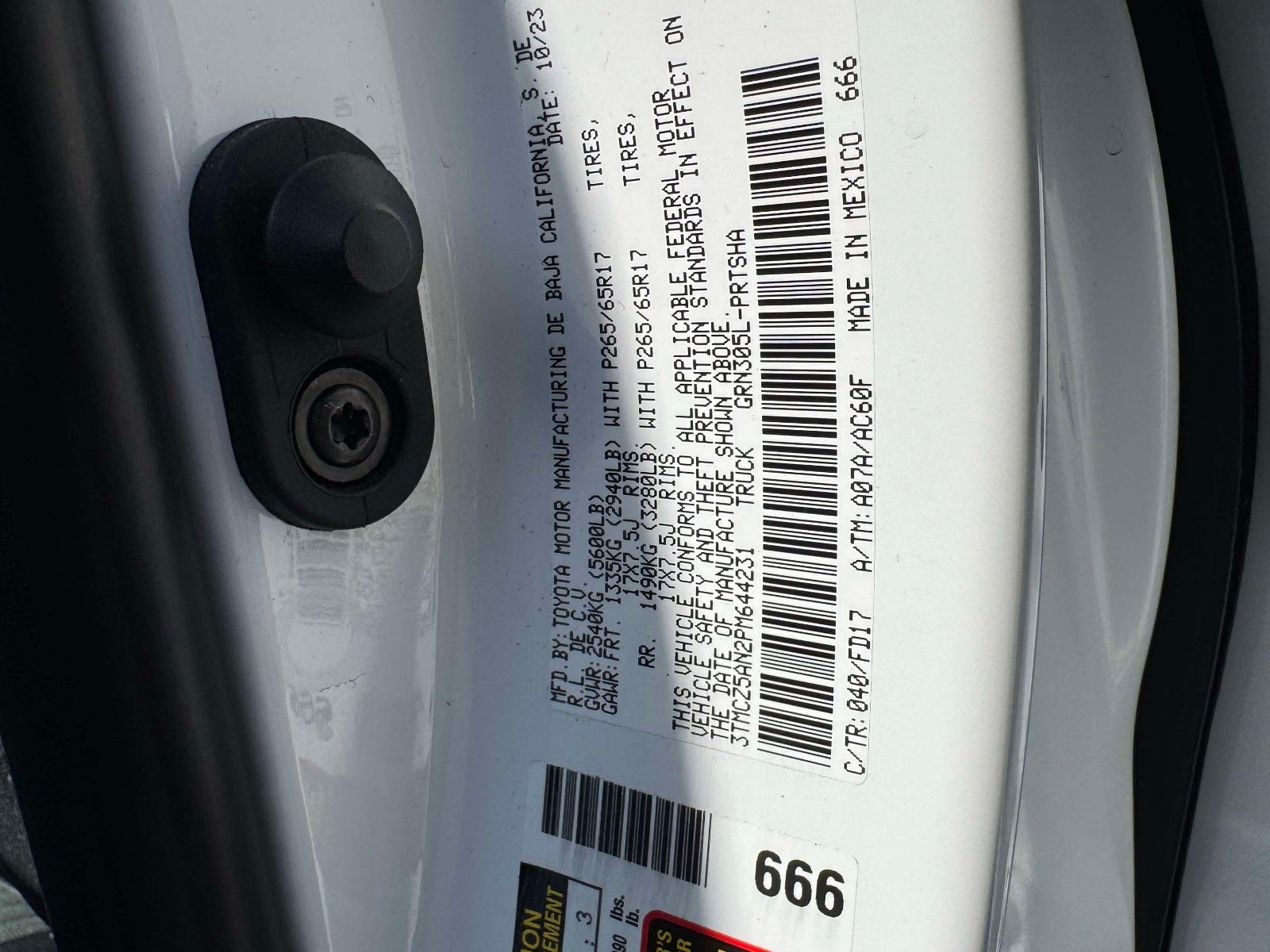 2023 Toyota Tacoma TRD Sport V6