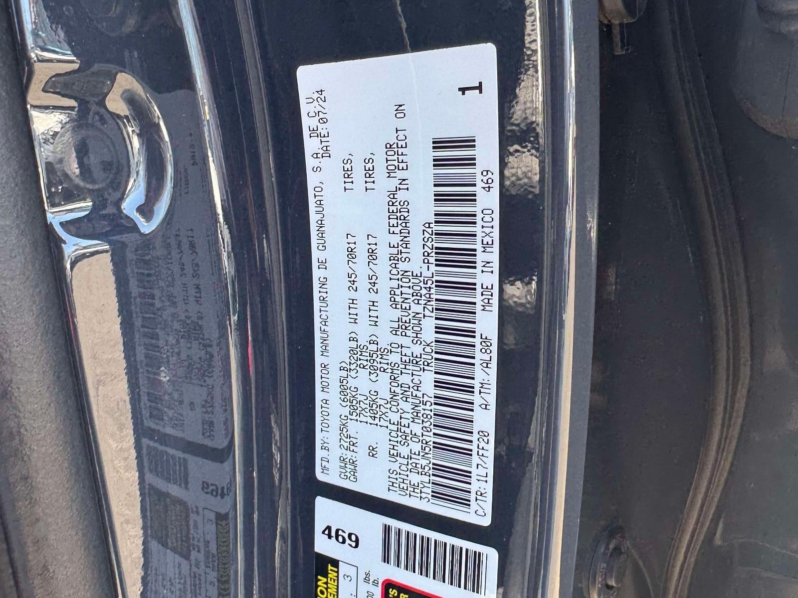 2024 Toyota Tacoma SR5