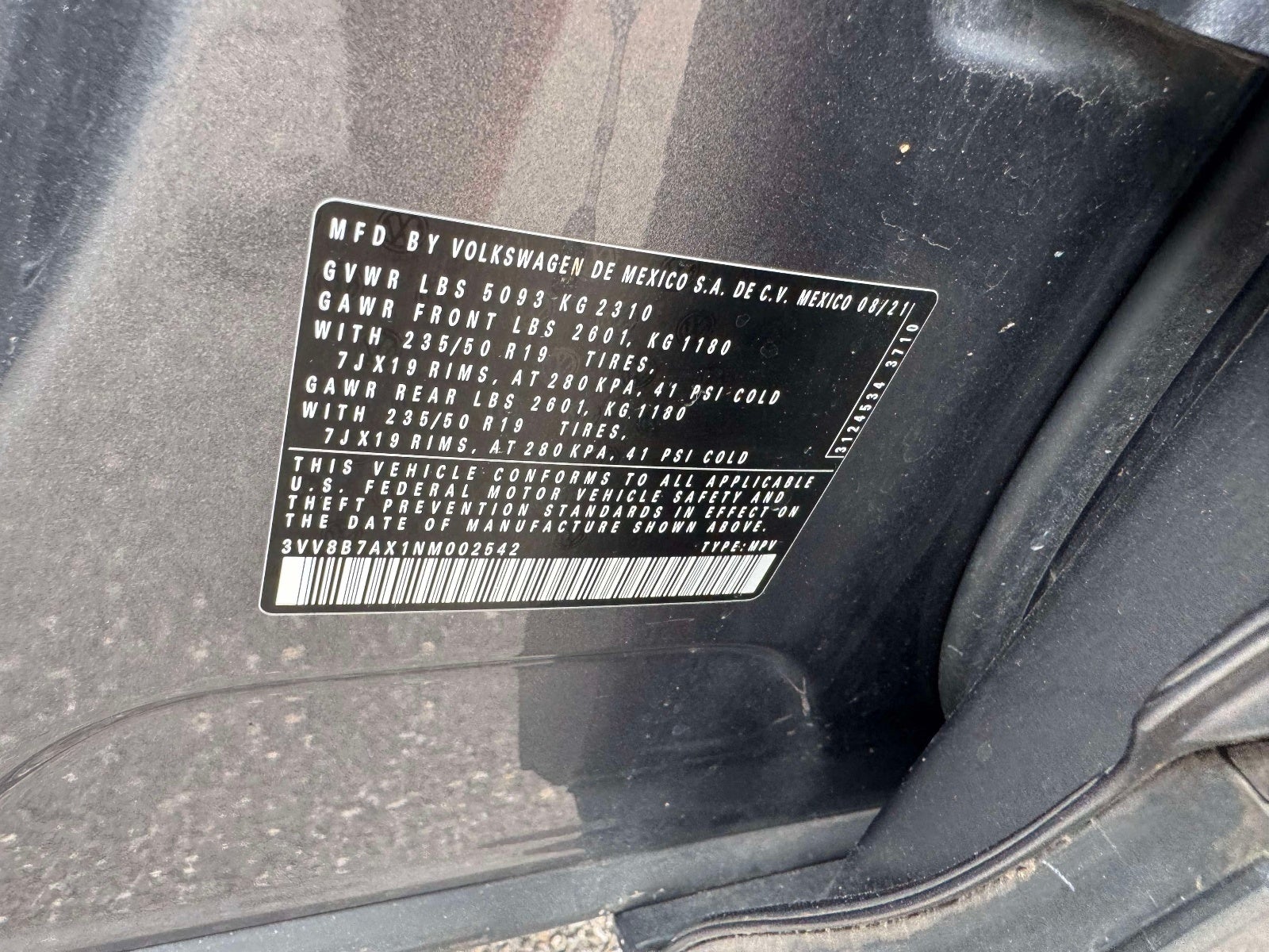 2022 Volkswagen Tiguan 2.0T SE R-Line Black