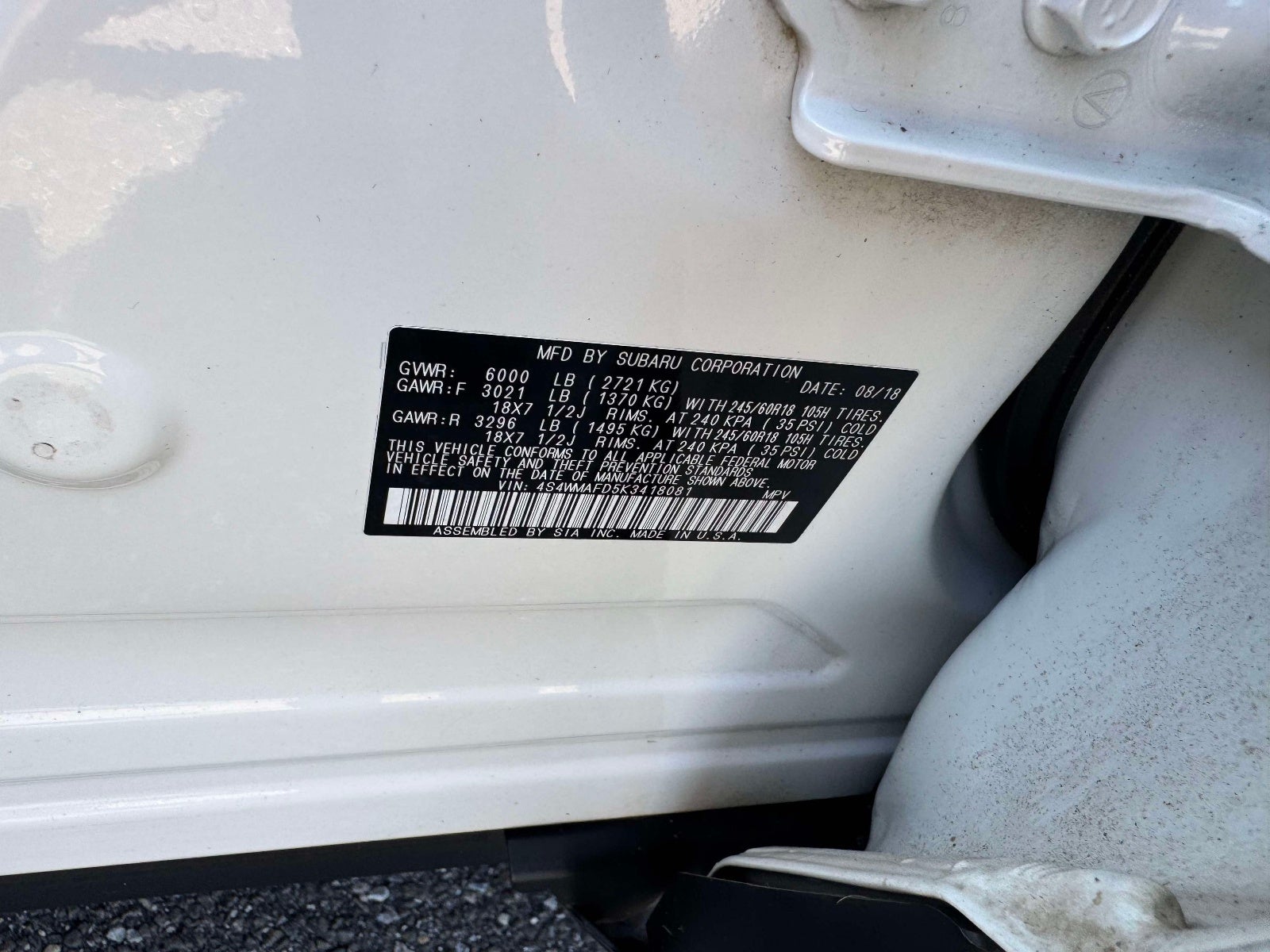 2019 Subaru Ascent Premium