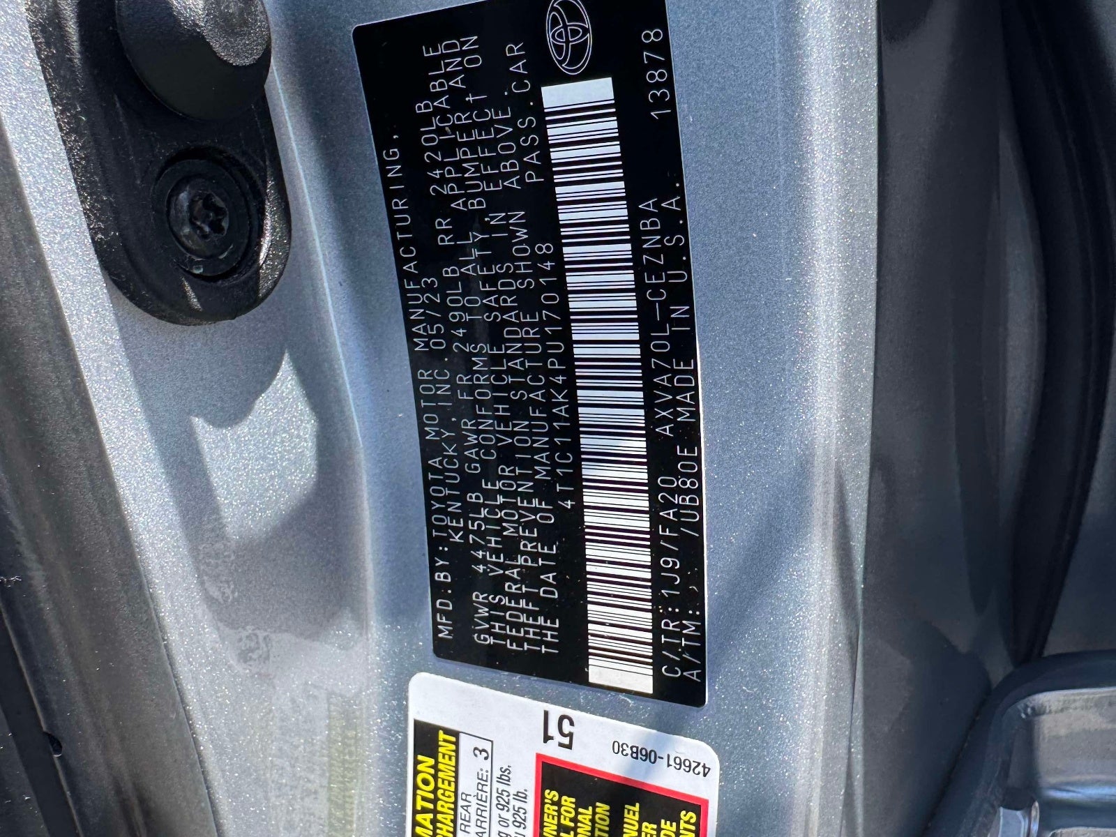 2023 Toyota Camry LE