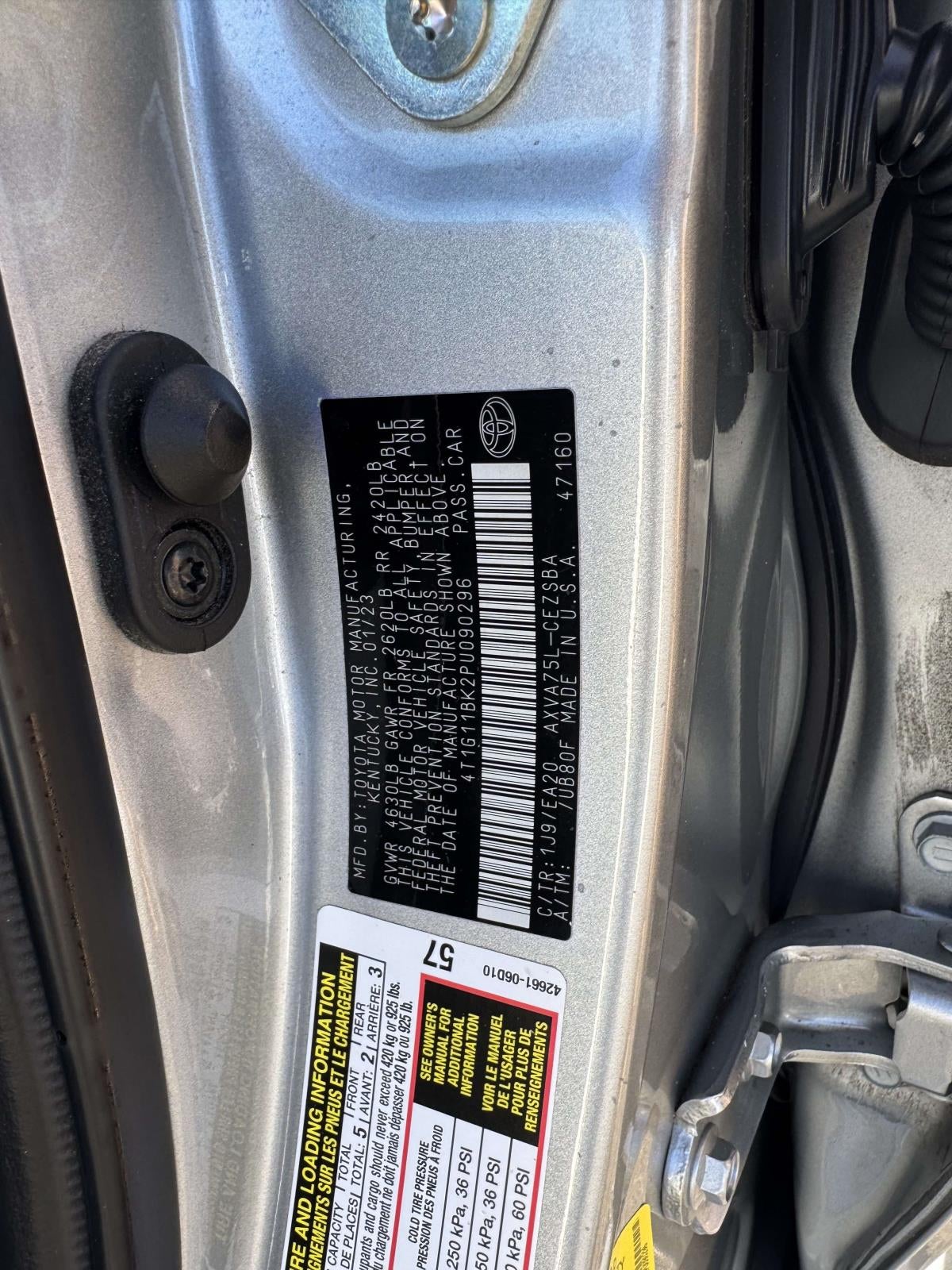 2023 Toyota Camry SE