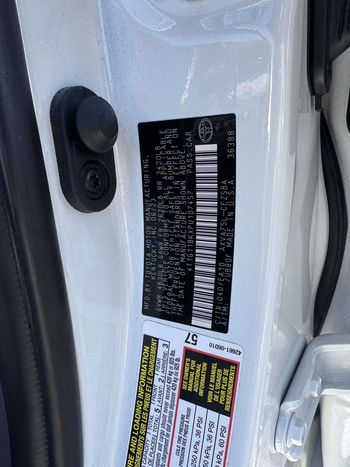 2023 Toyota Camry SE