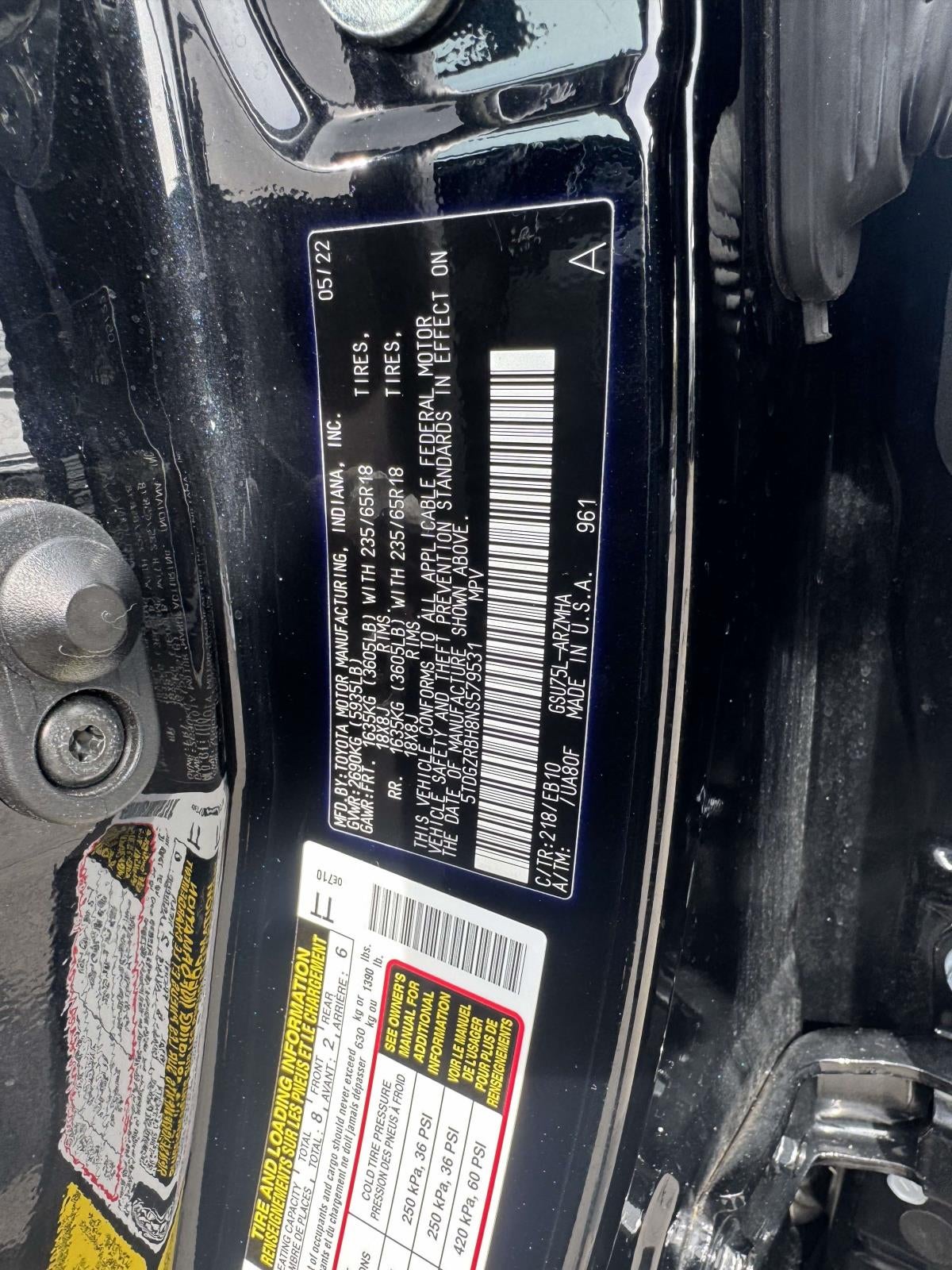 2022 Toyota Highlander XLE