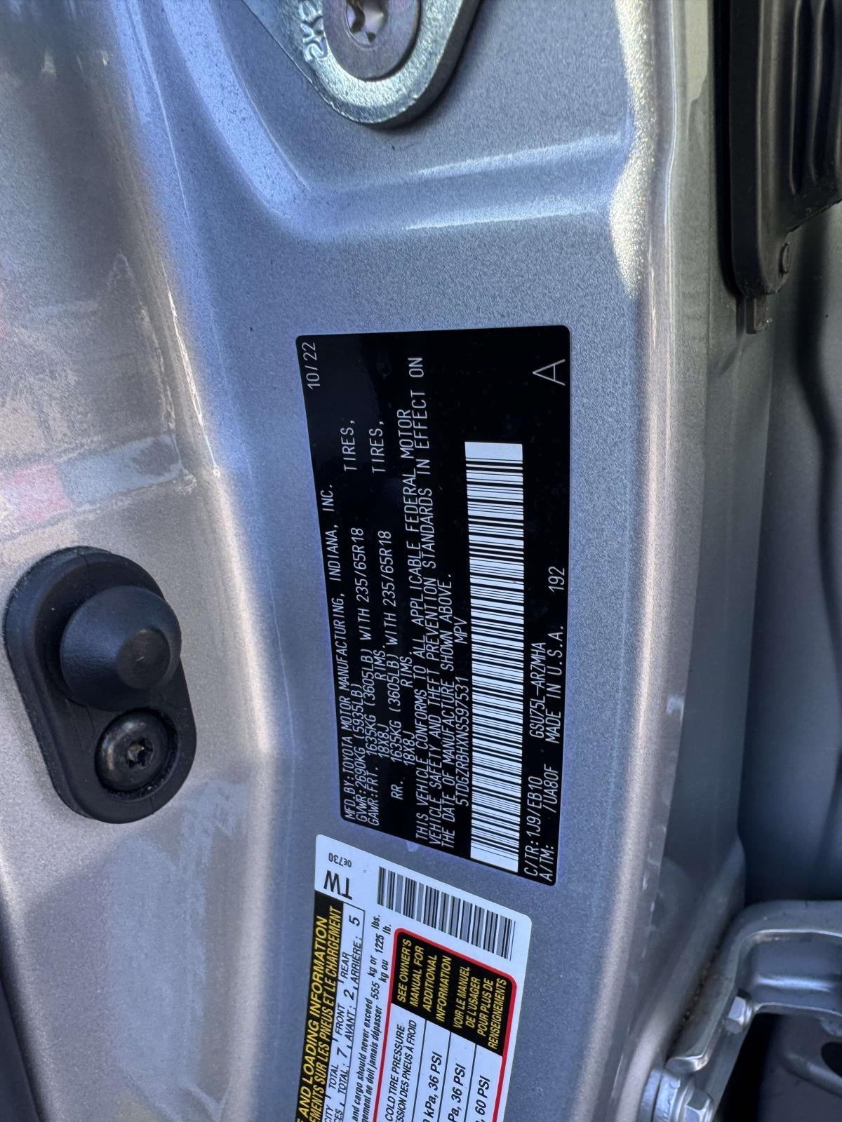 2022 Toyota Highlander XLE