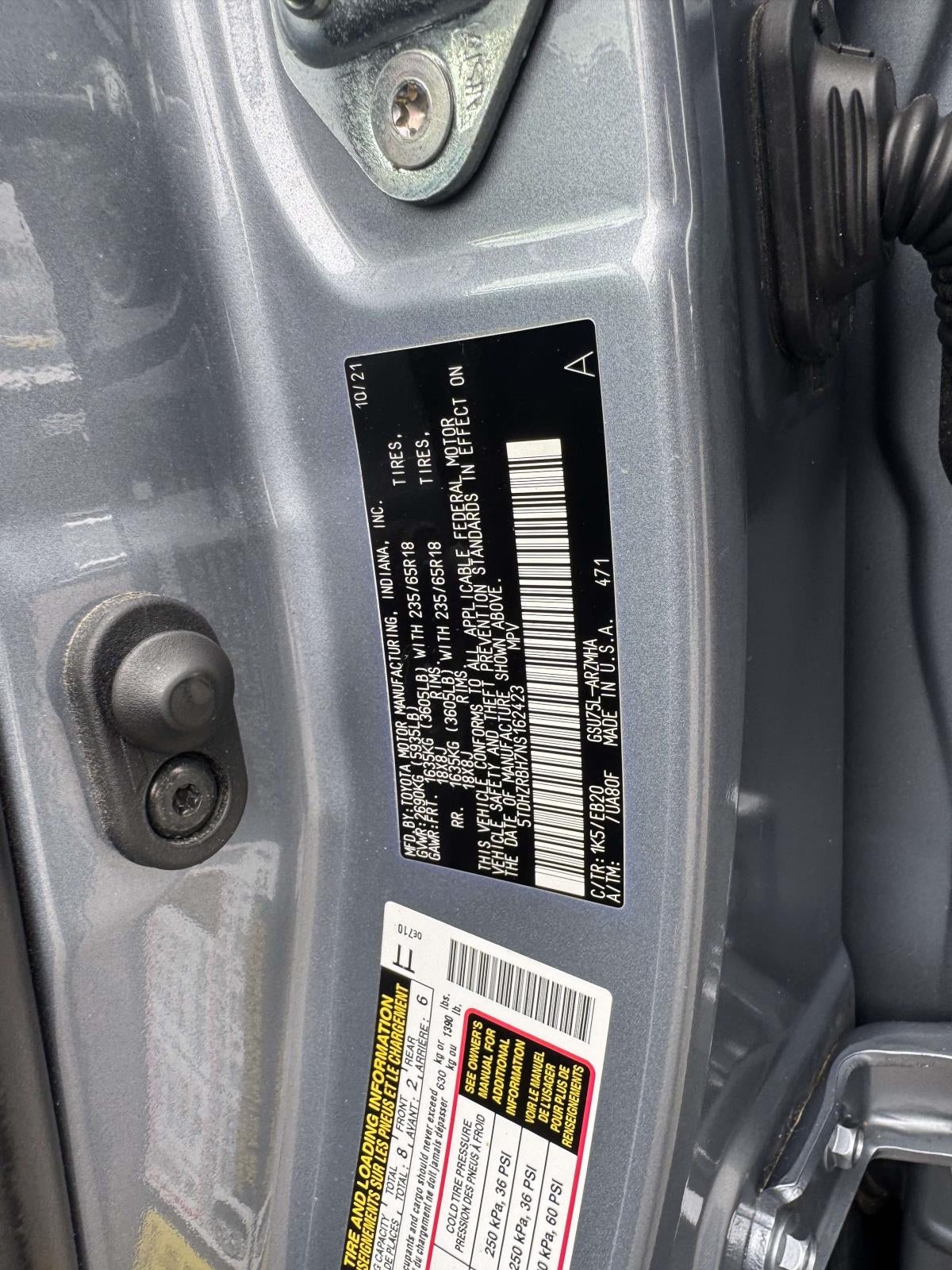 2022 Toyota Highlander XLE