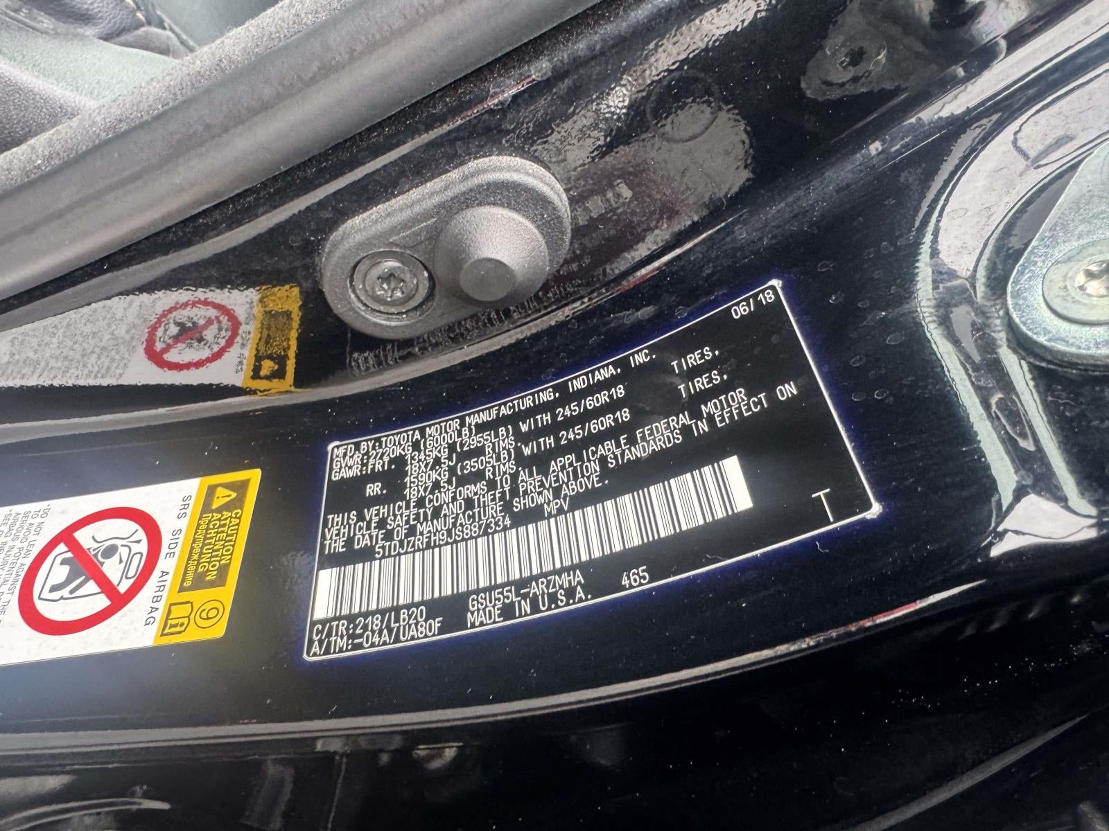 2018 Toyota Highlander XLE