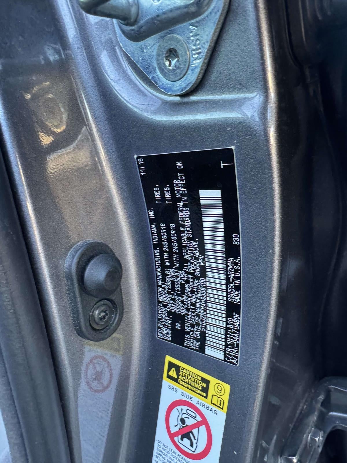 2017 Toyota Highlander XLE