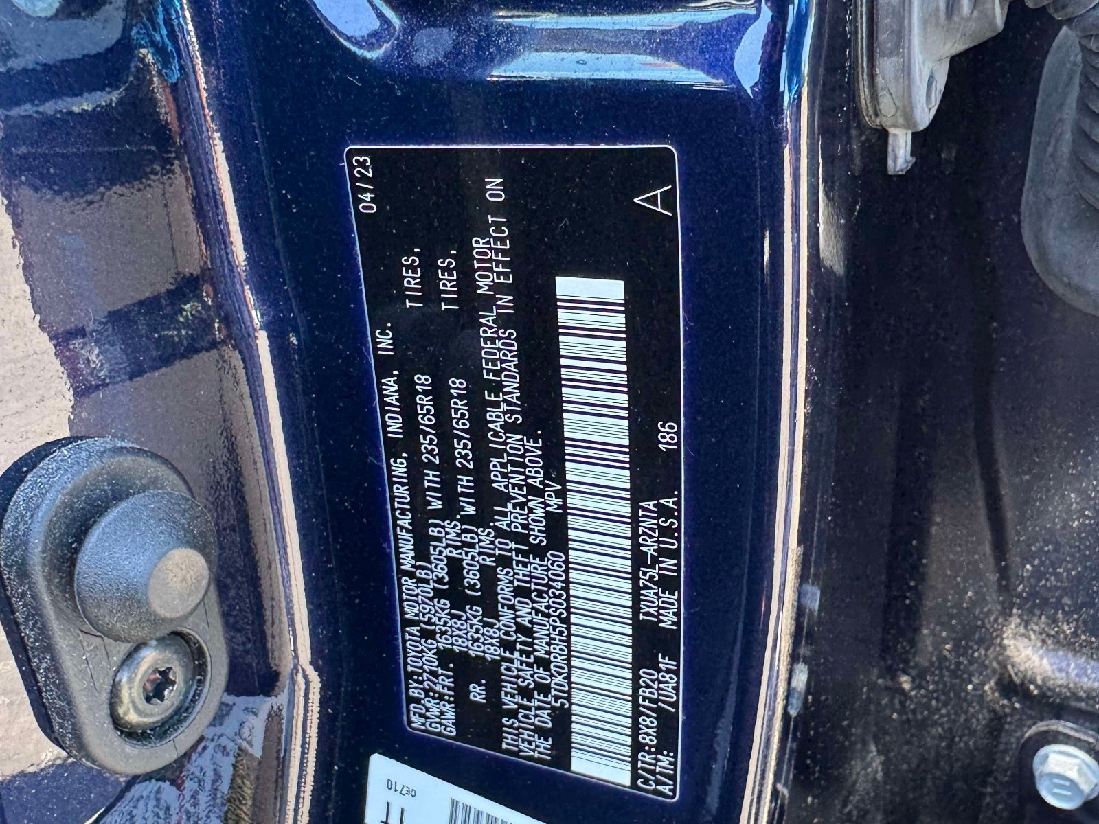 2023 Toyota Highlander L