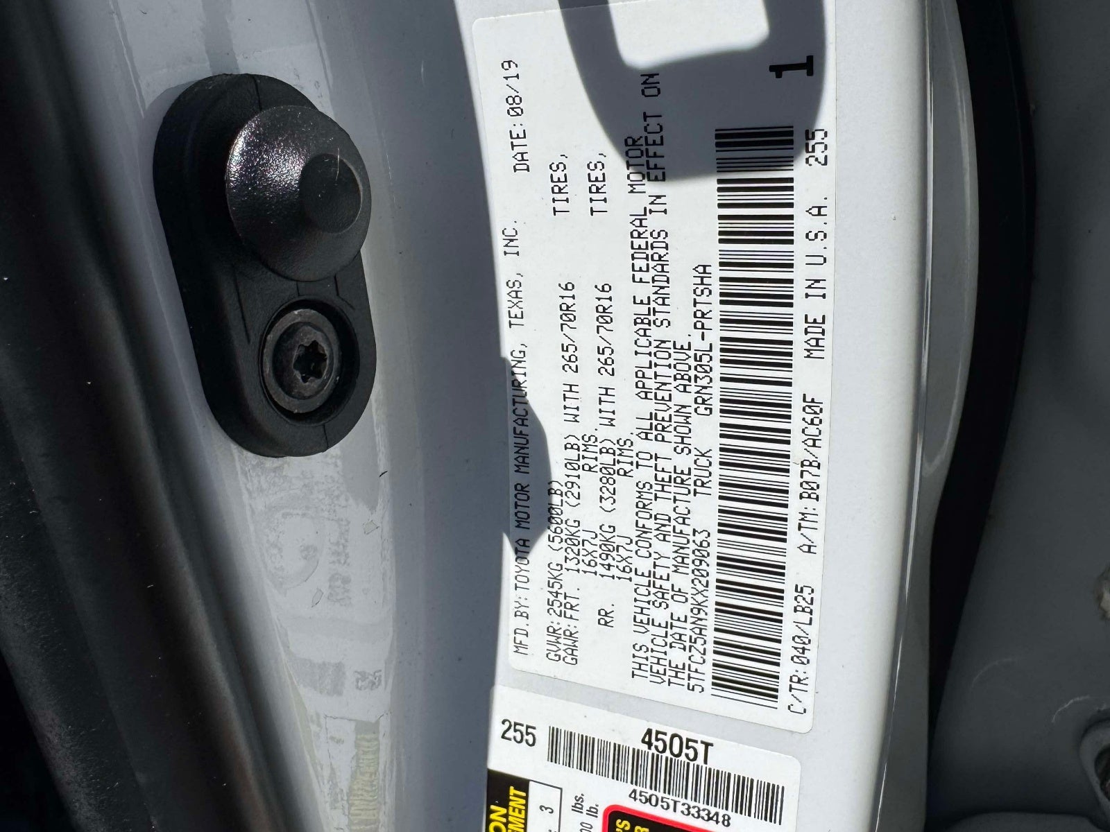 2019 Toyota Tacoma TRD Pro V6