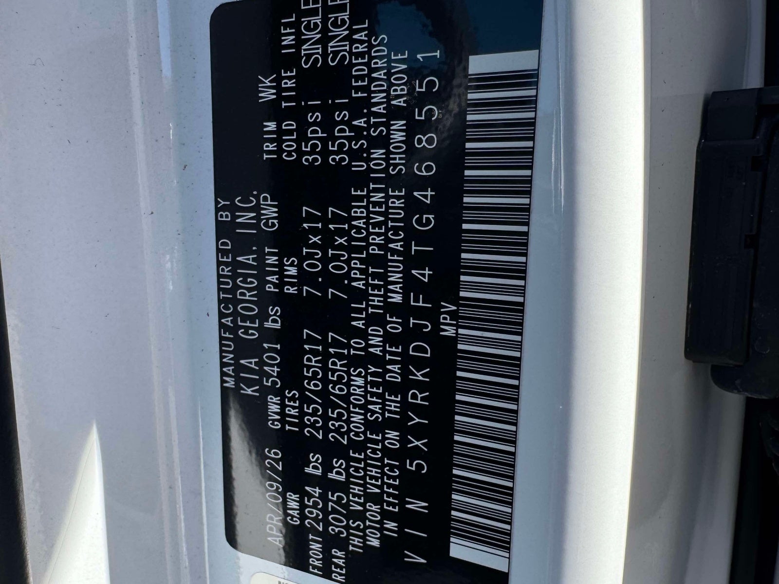 2026 Kia Sorento X-Pro SX Prestige