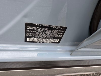 2020 Subaru Crosstrek Hybrid