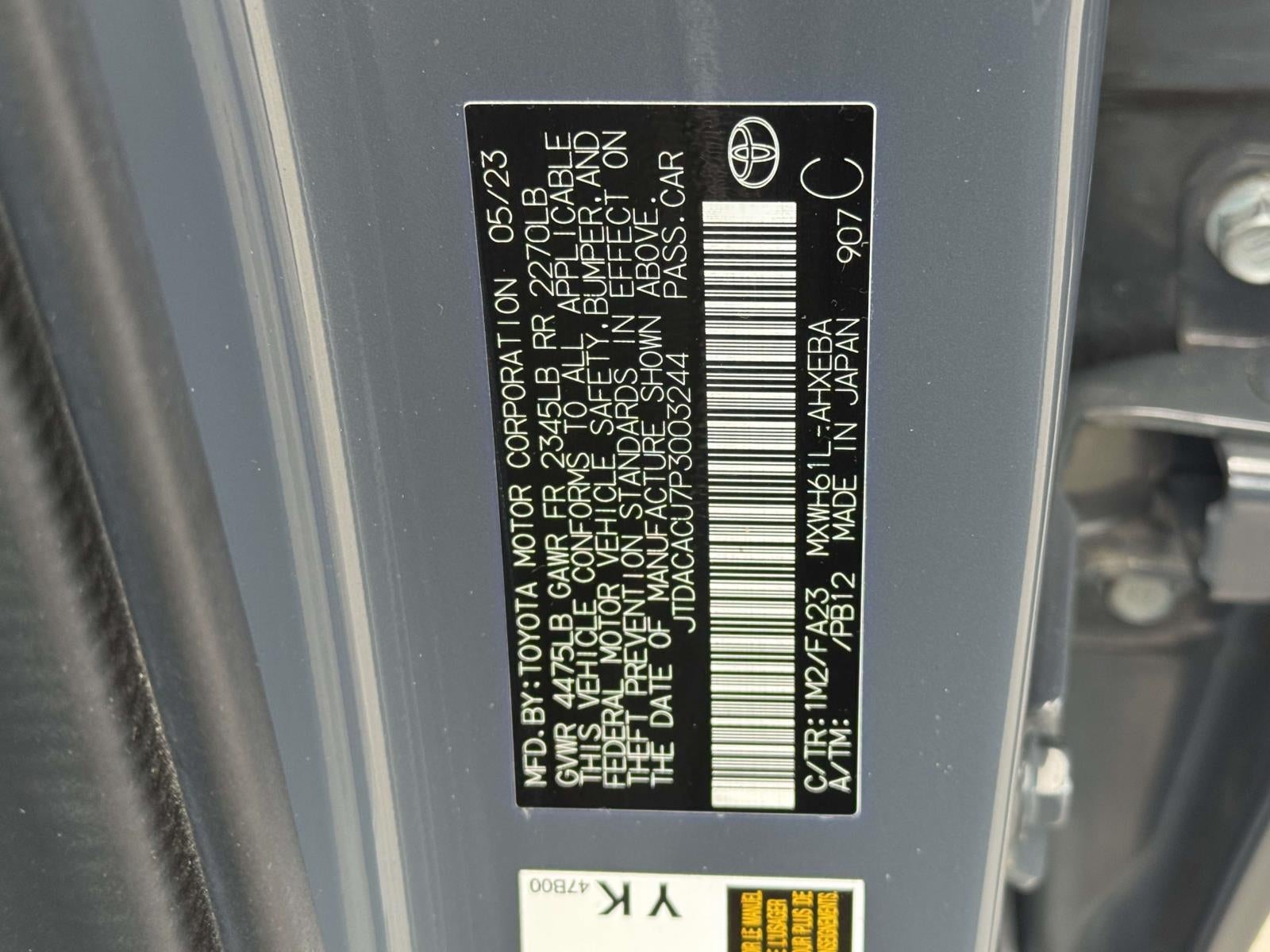 2023 Toyota Prius Prime SE