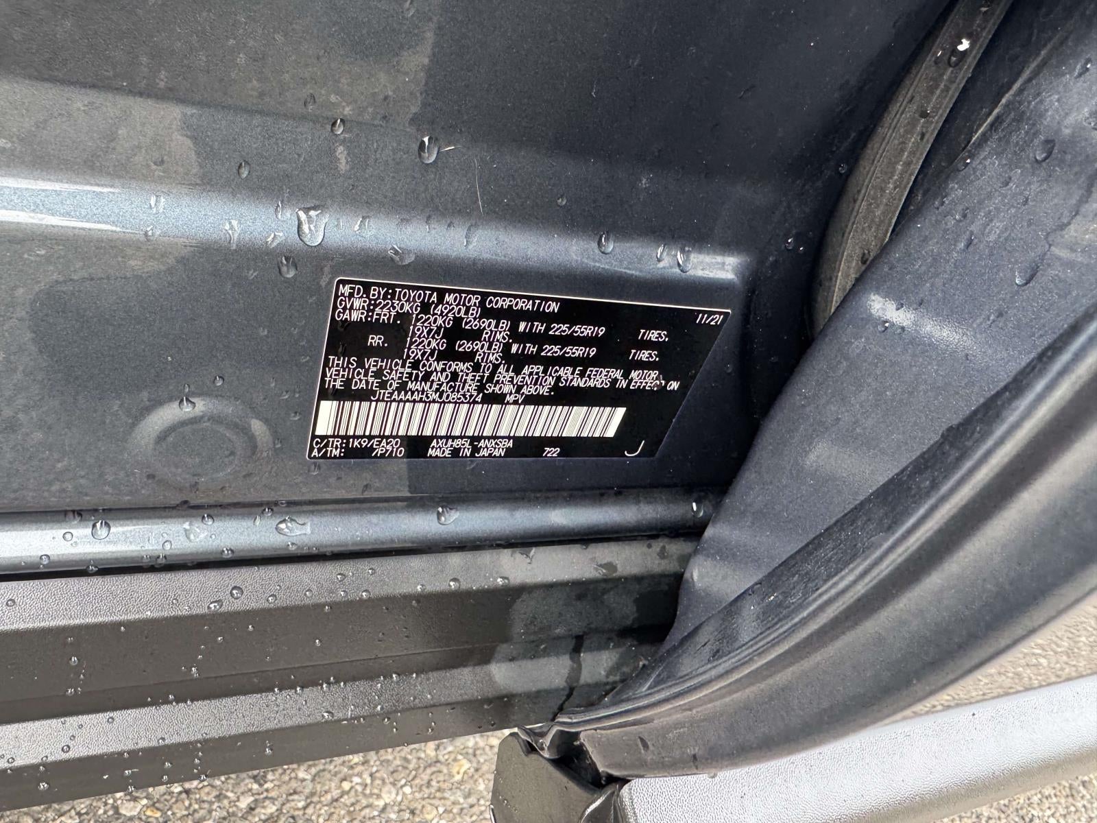 2021 Toyota Venza Limited