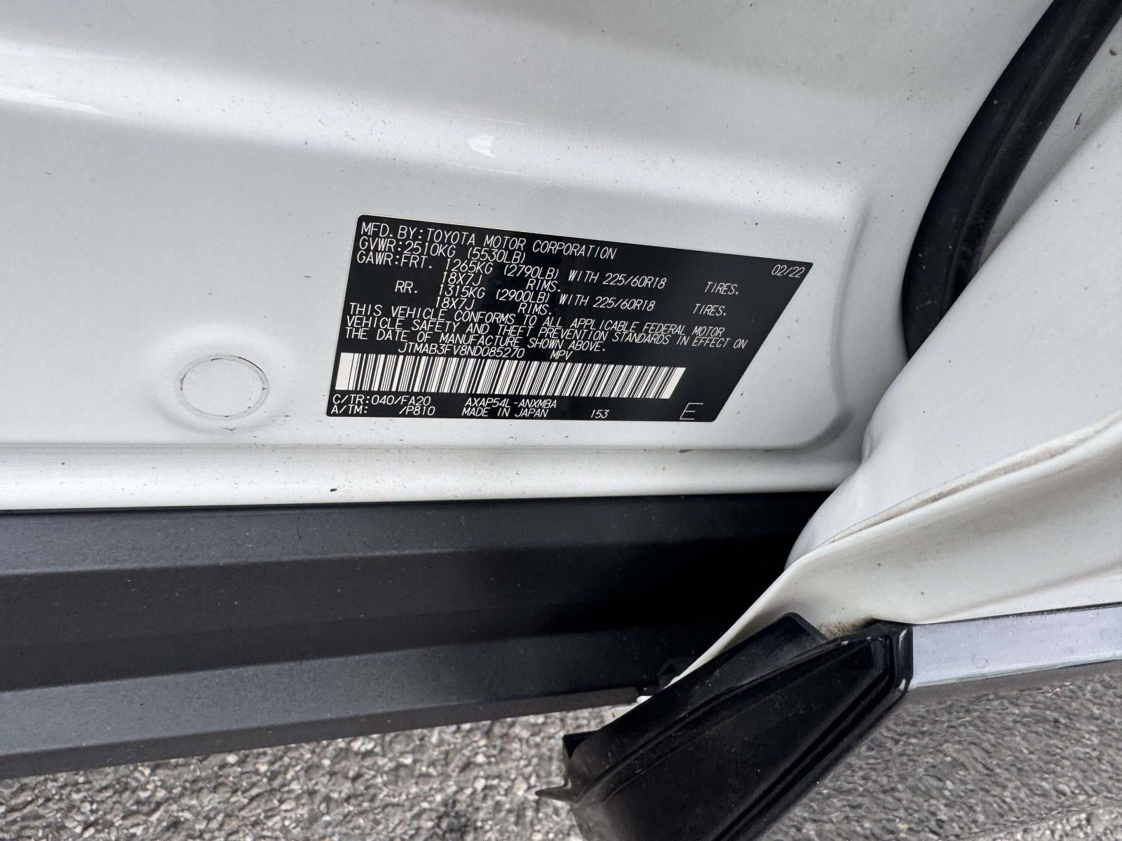 2022 Toyota RAV4 Prime SE