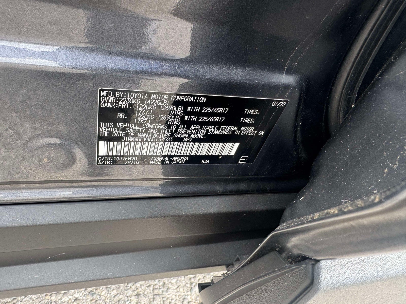 2022 Toyota RAV4 Hybrid LE