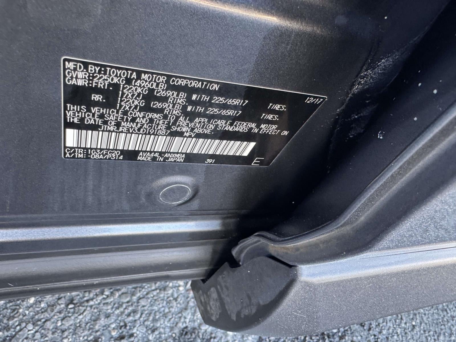 2018 Toyota RAV4 Hybrid XLE