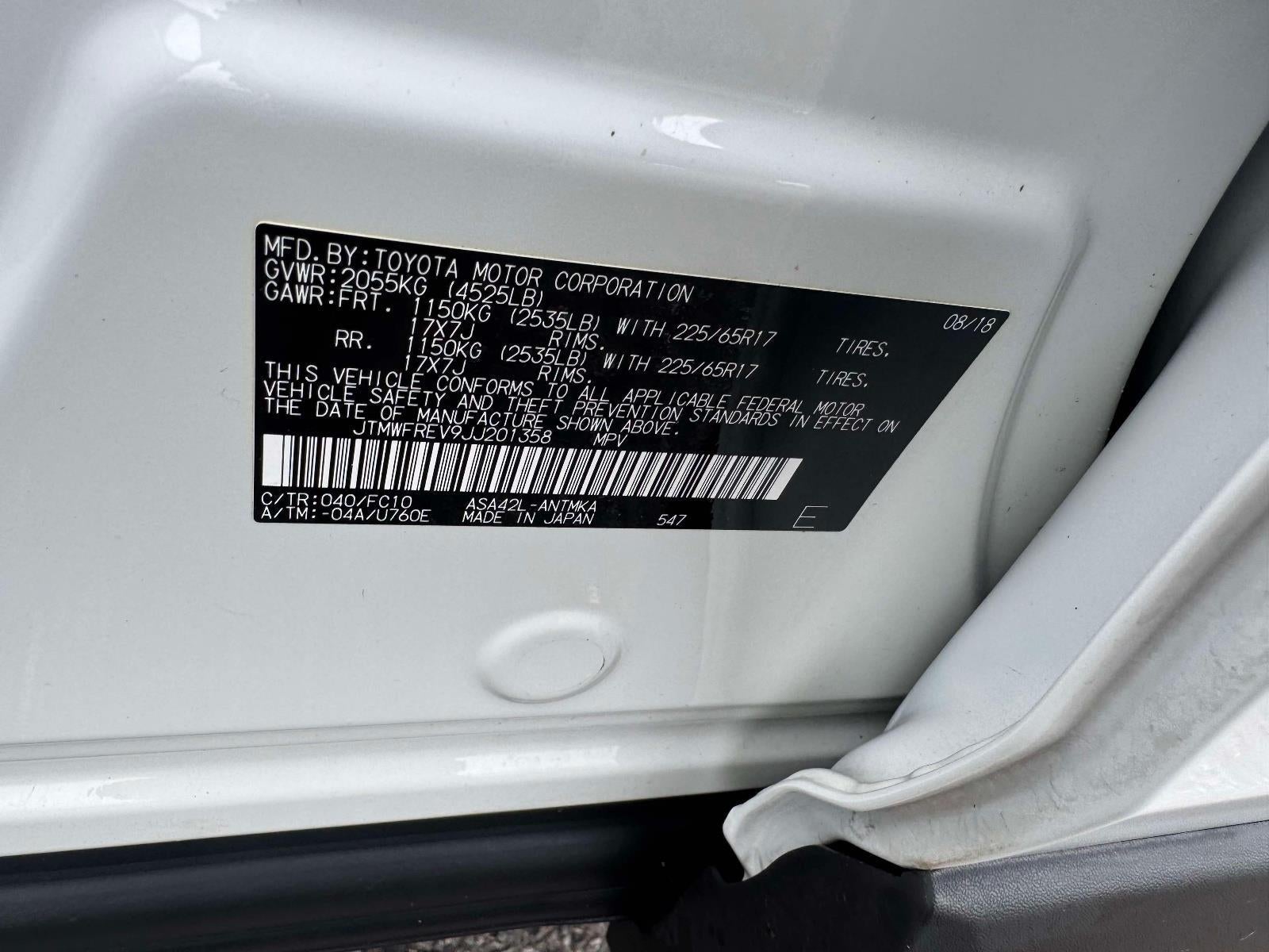 2018 Toyota RAV4 XLE