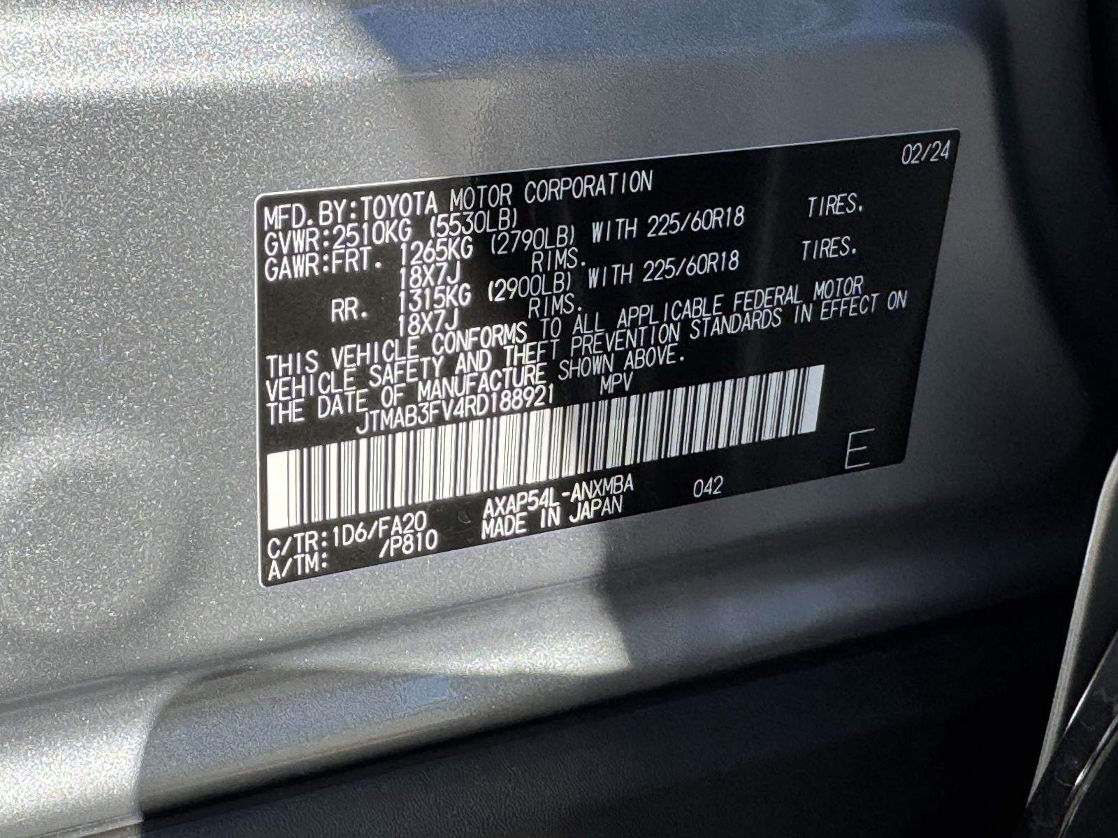 2024 Toyota RAV4 Prime SE