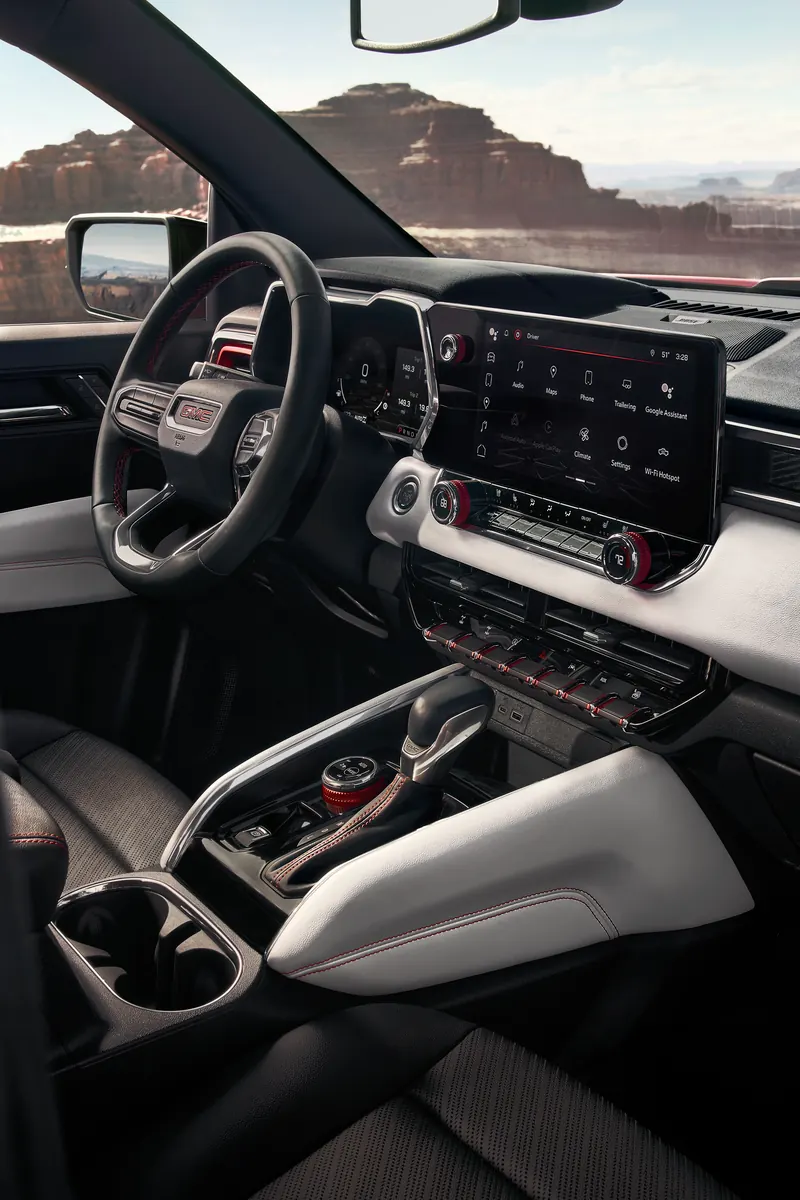 2026 GMC Canyon infotainment system at Riverhead GMC in Riverhead NY