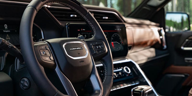 Steering Wheel of 2026 Sierra 1500 Riverhead, NY