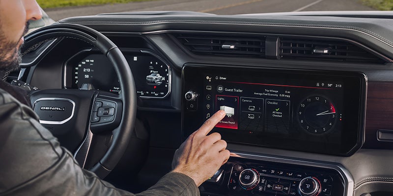 Using Touchscreen in 2026 GMC Sierra 1500 Riverhead, NY